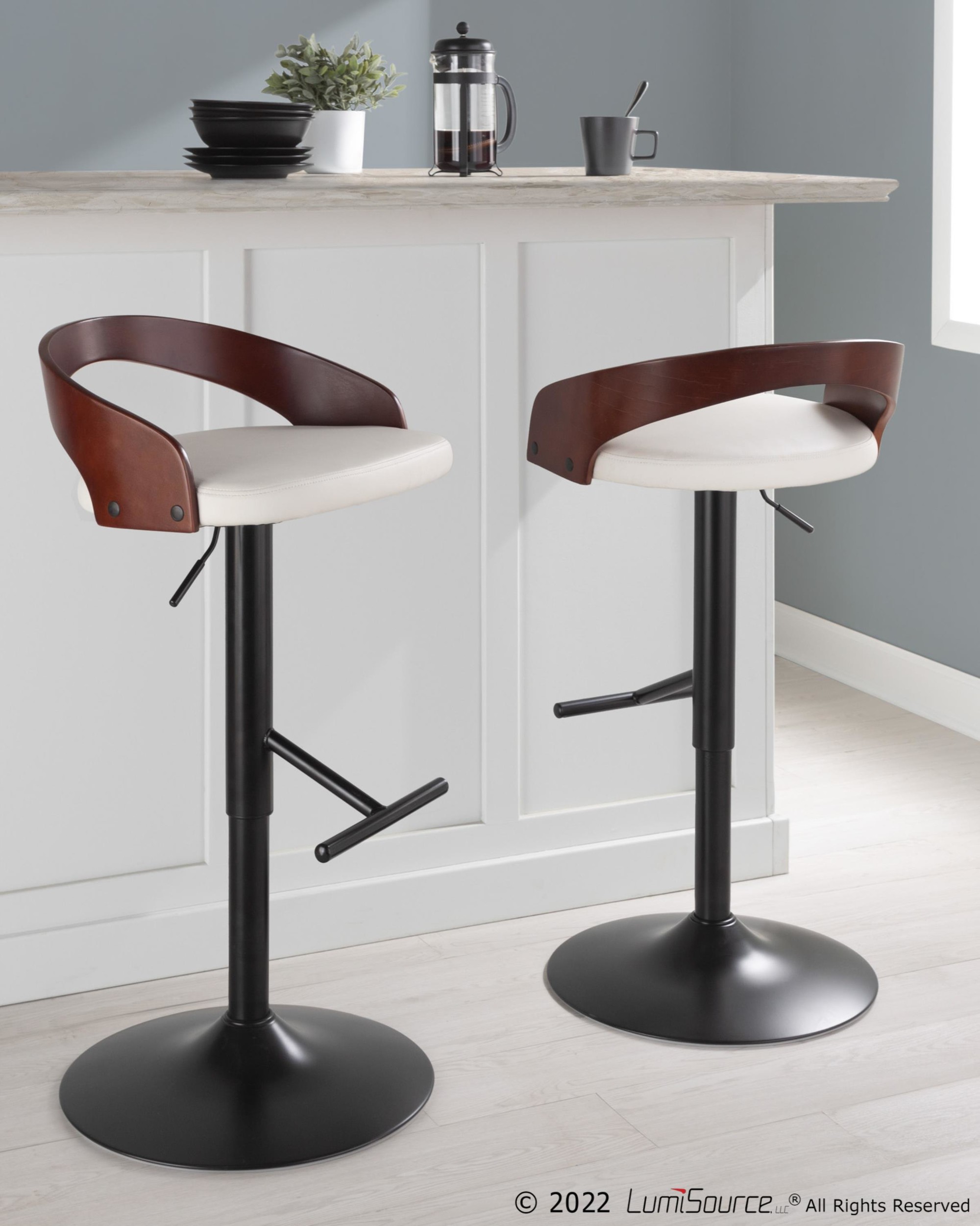 Grotto-Black-Metal-White-Faux-Leather-Adjustable-Barstool-Set-of-2-1
