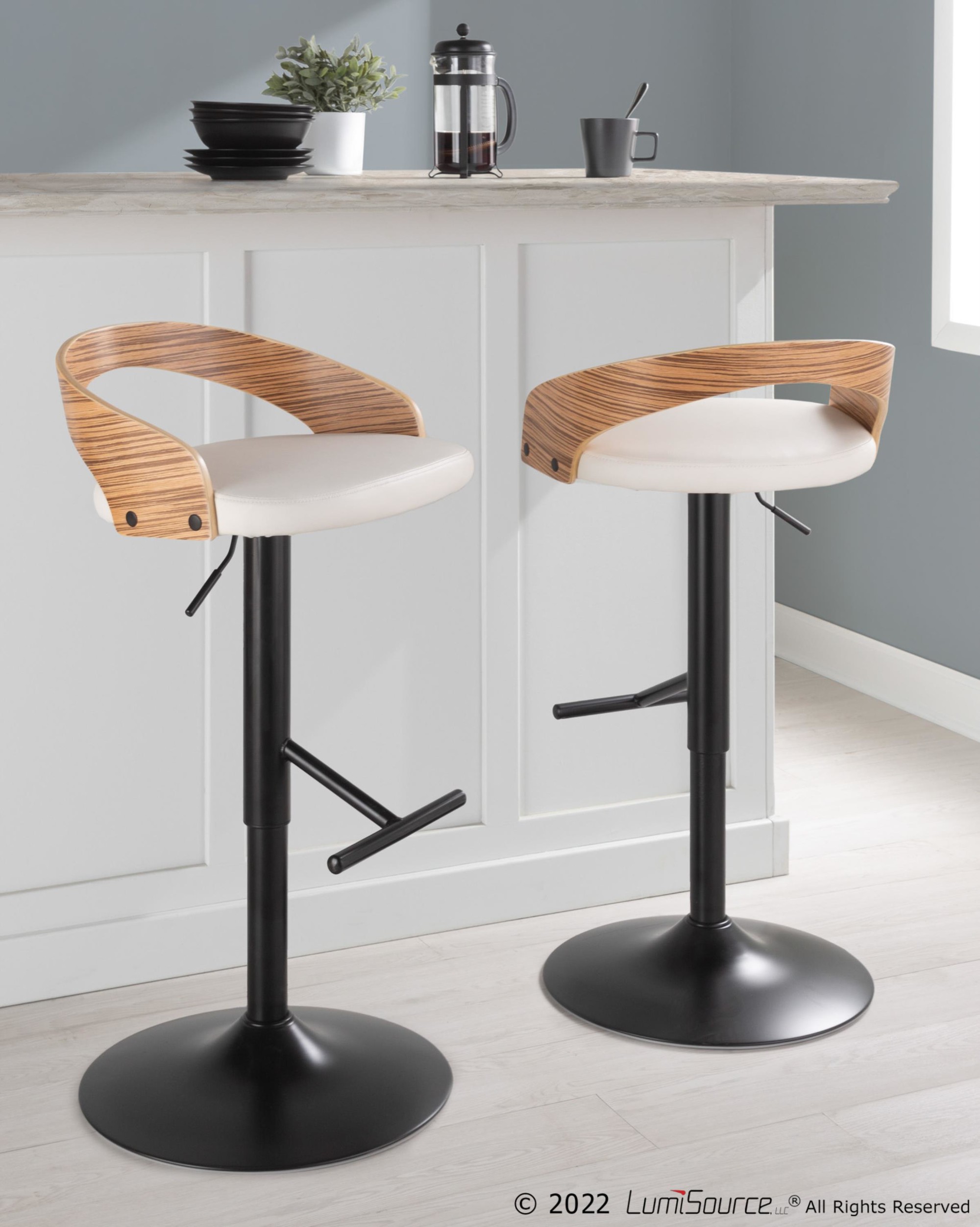 Grotto-Black-Metal-Zebra-Wood-White-Faux-Leather-Barstool-Set-of-2-1