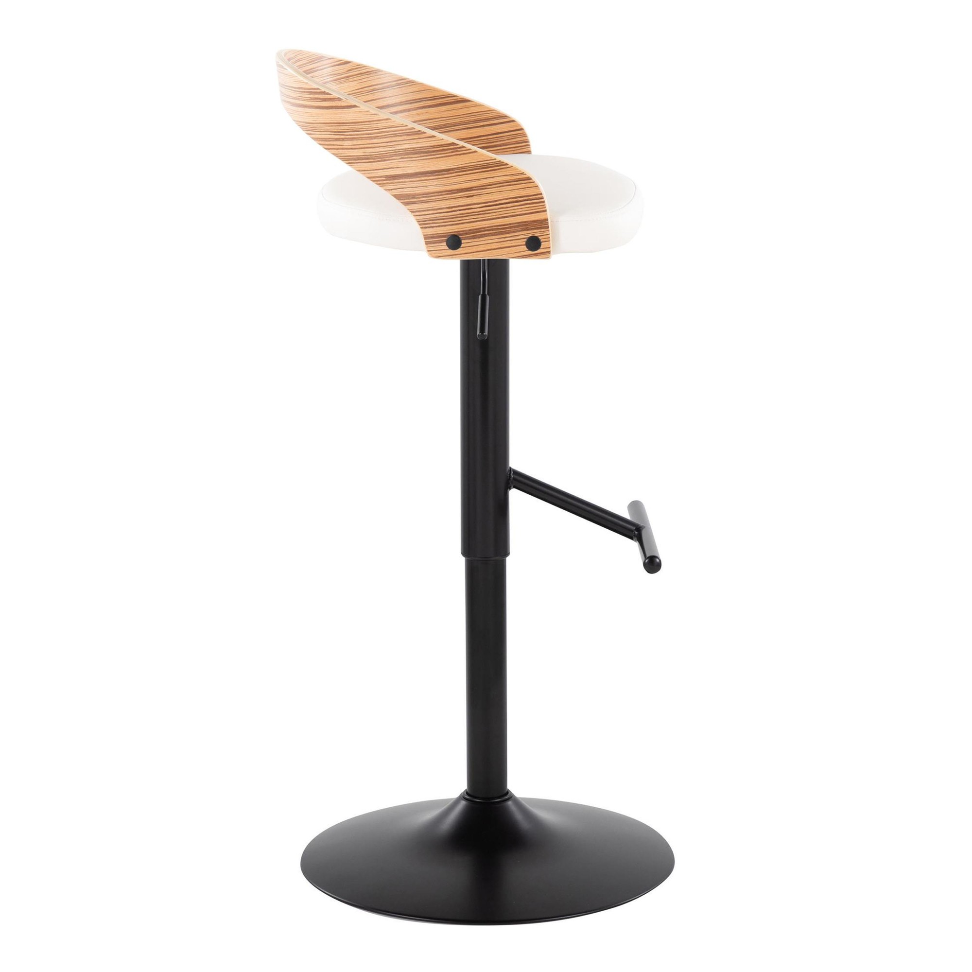 Grotto-Black-Metal-Zebra-Wood-White-Faux-Leather-Barstool-Set-of-2-4