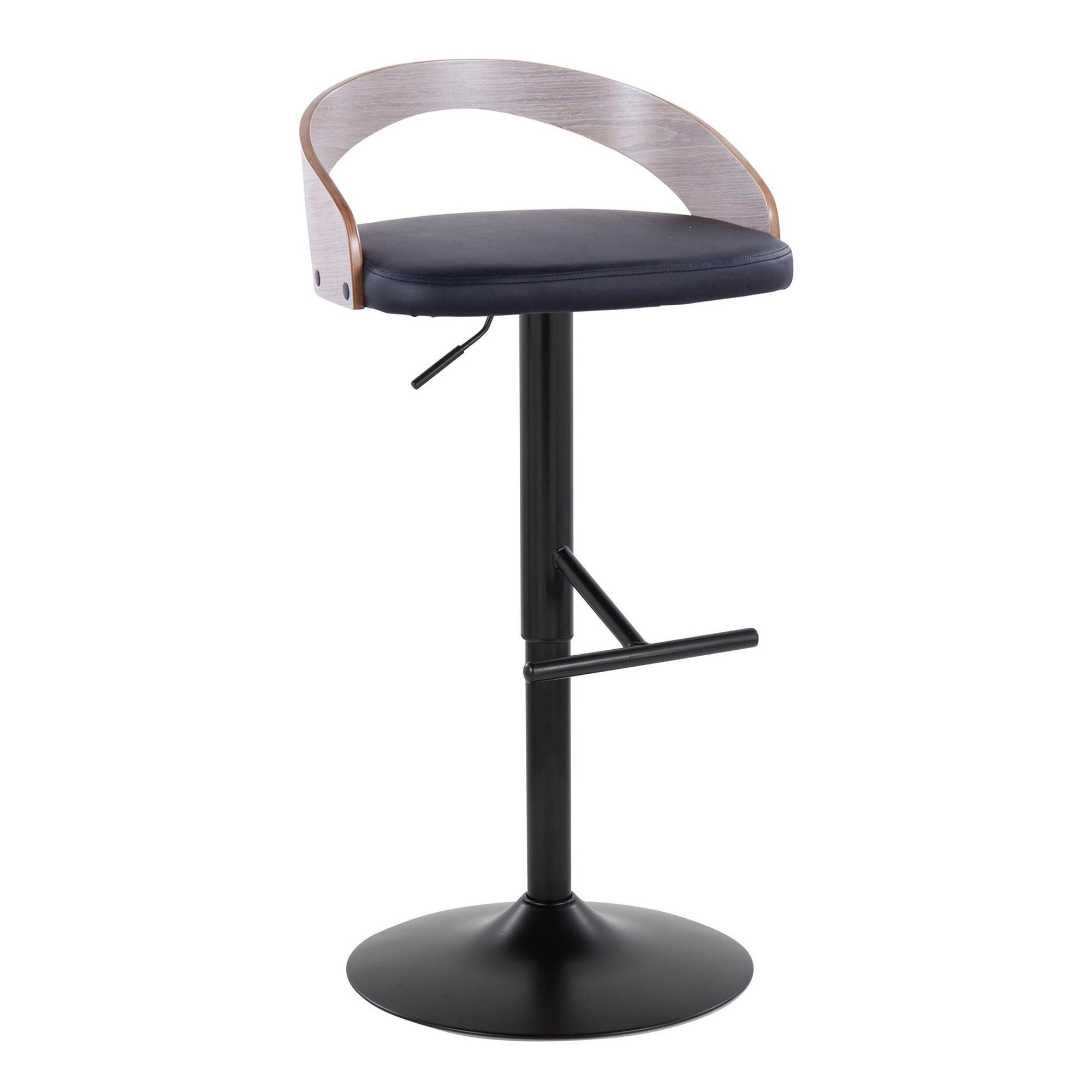 Grotto-Black-Swivel-Adjustable-Contemporary-Barstool-Pair-Set-of-2-3