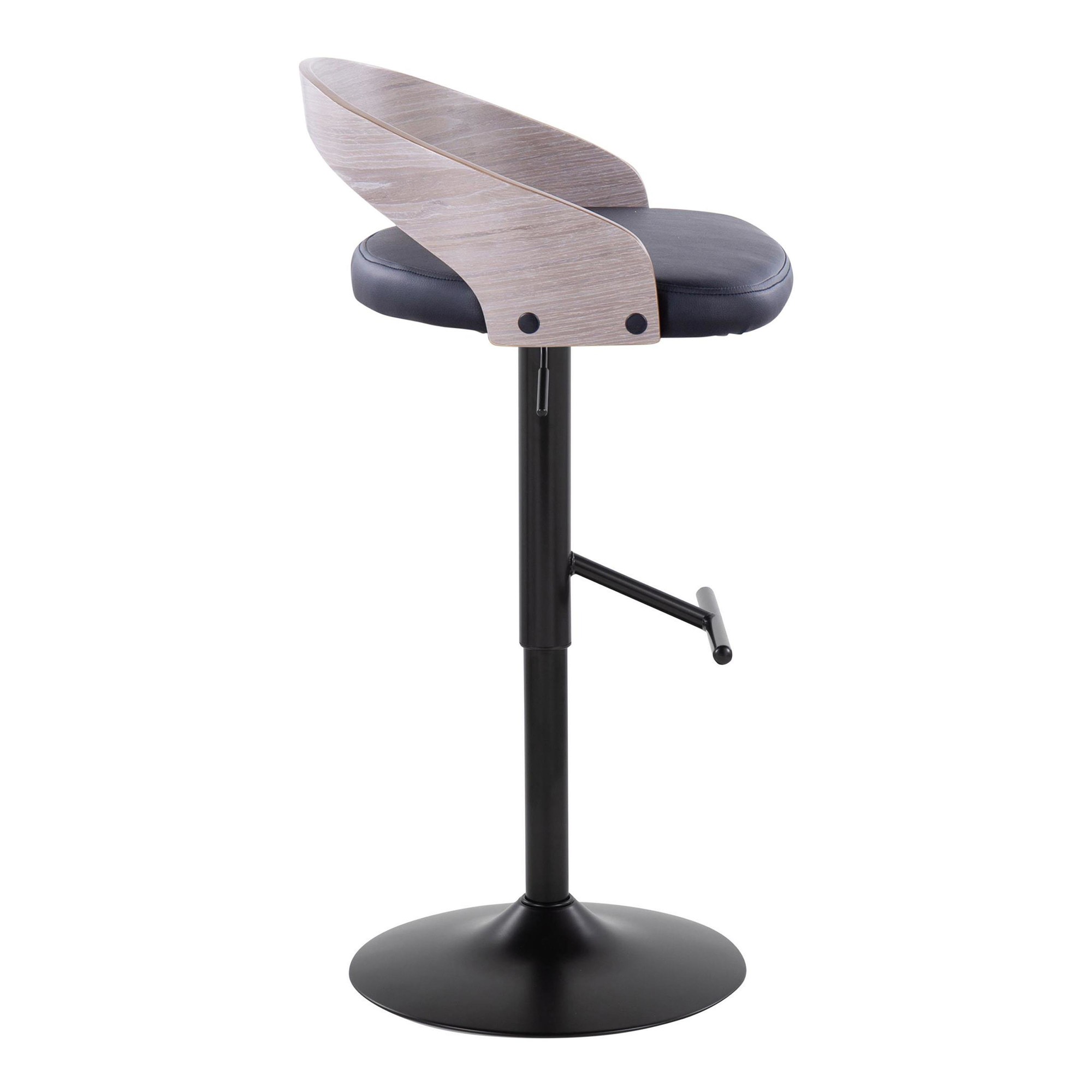 Grotto-Black-Swivel-Adjustable-Contemporary-Barstool-Pair-Set-of-2-4