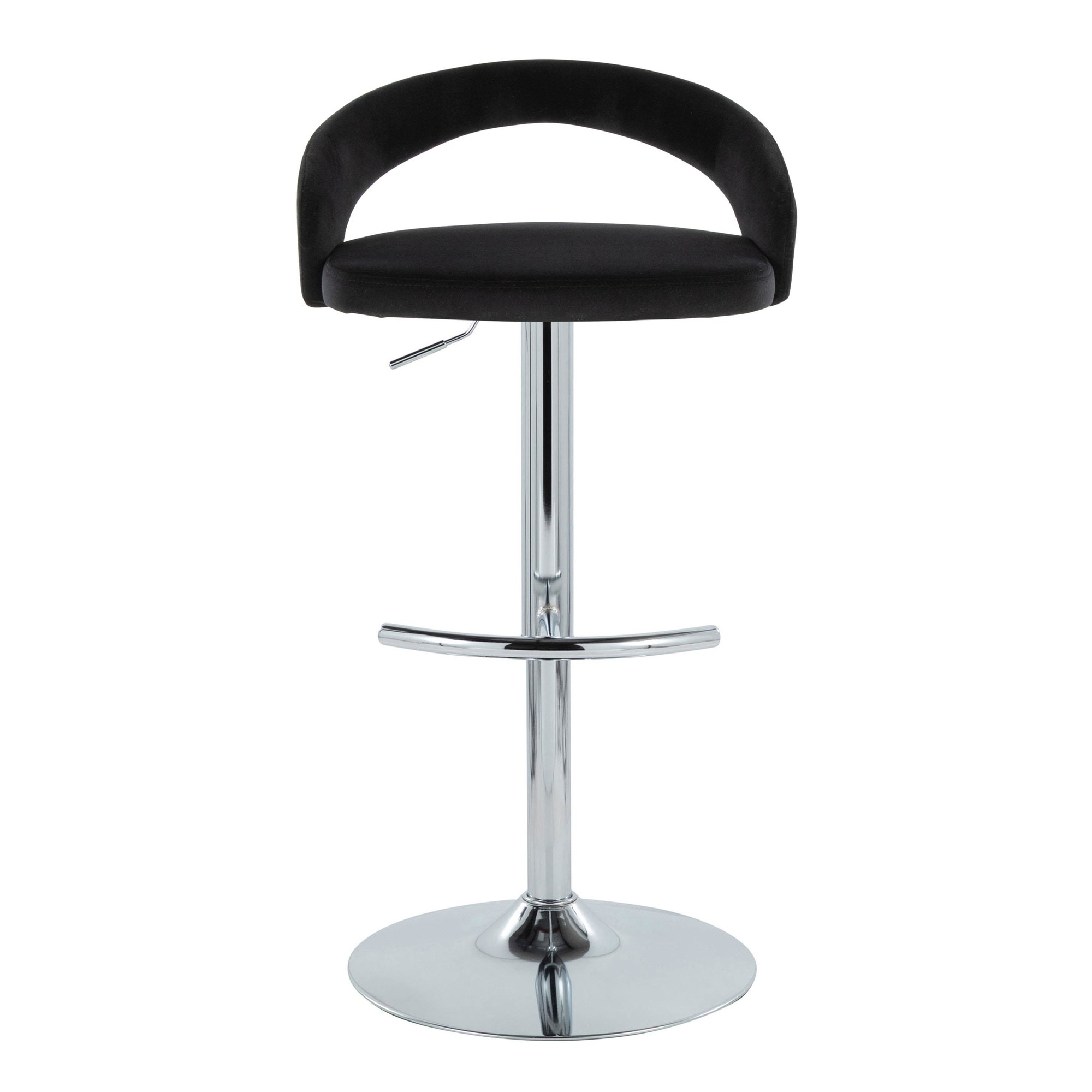 Grotto-Black-Velvet-Chrome-Contemporary-Adjustable-Barstools-Set-of-2-7