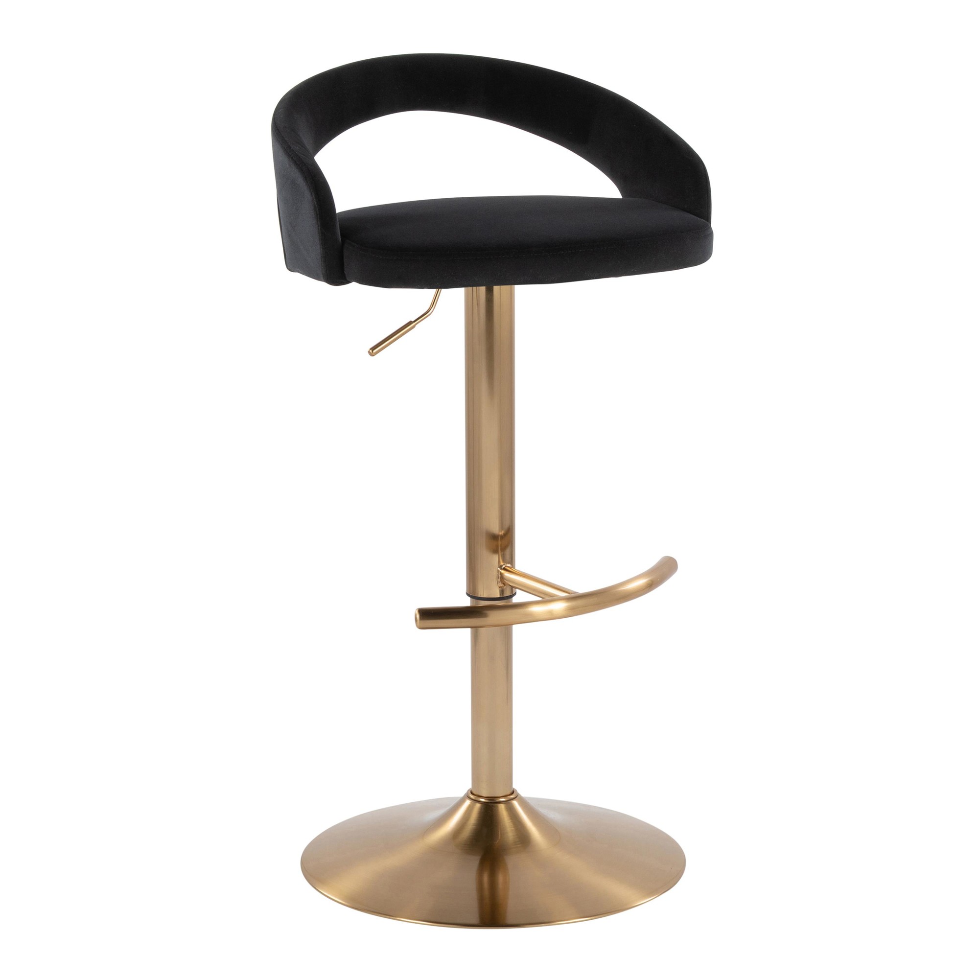Grotto-Black-Velvet-Gold-Contemporary-Adjustable-Barstools-Set-of-2-3