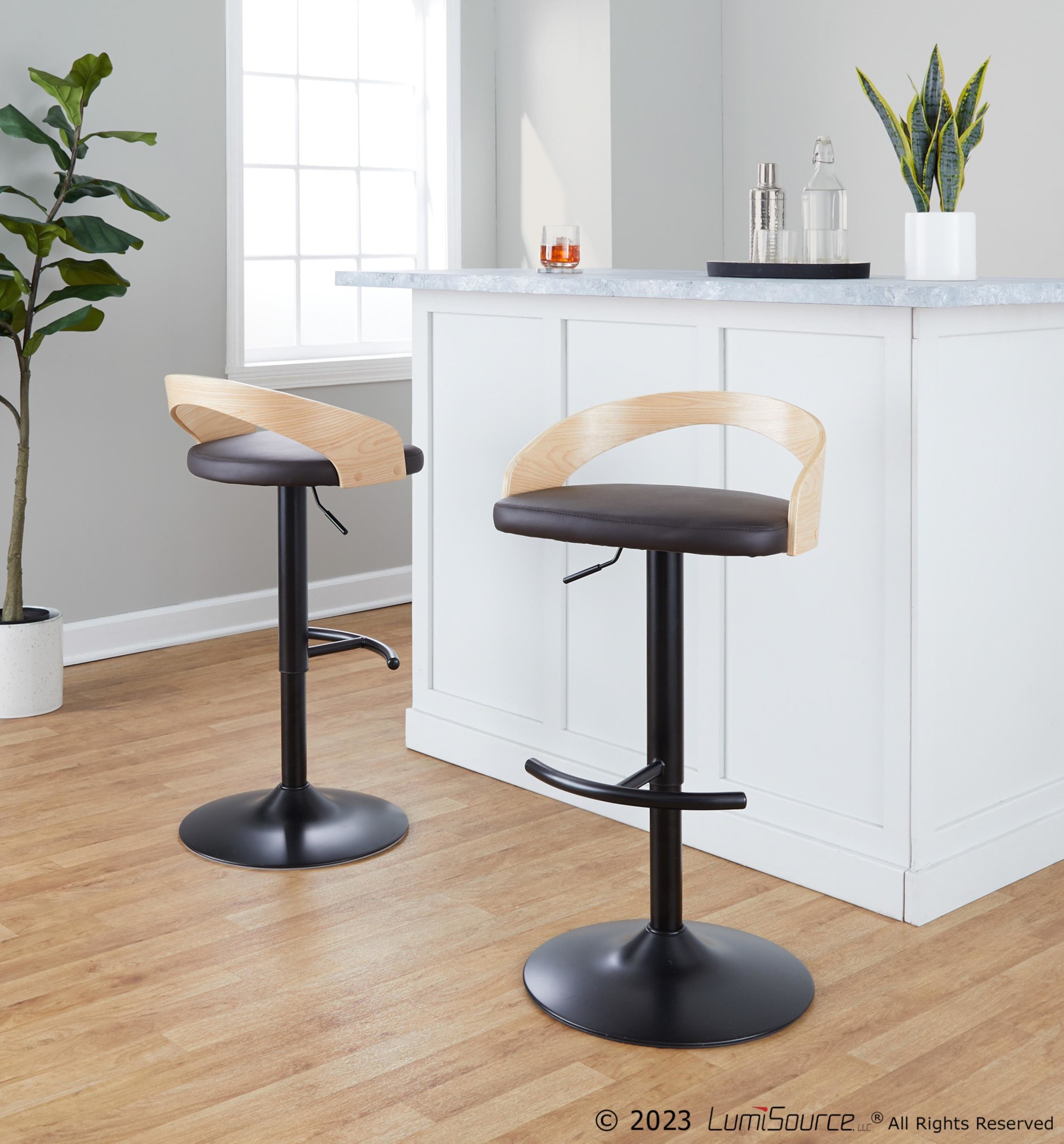 Grotto-Brown-Faux-Leather-Adjustable-Swivel-Barstools-Set-of-2-1