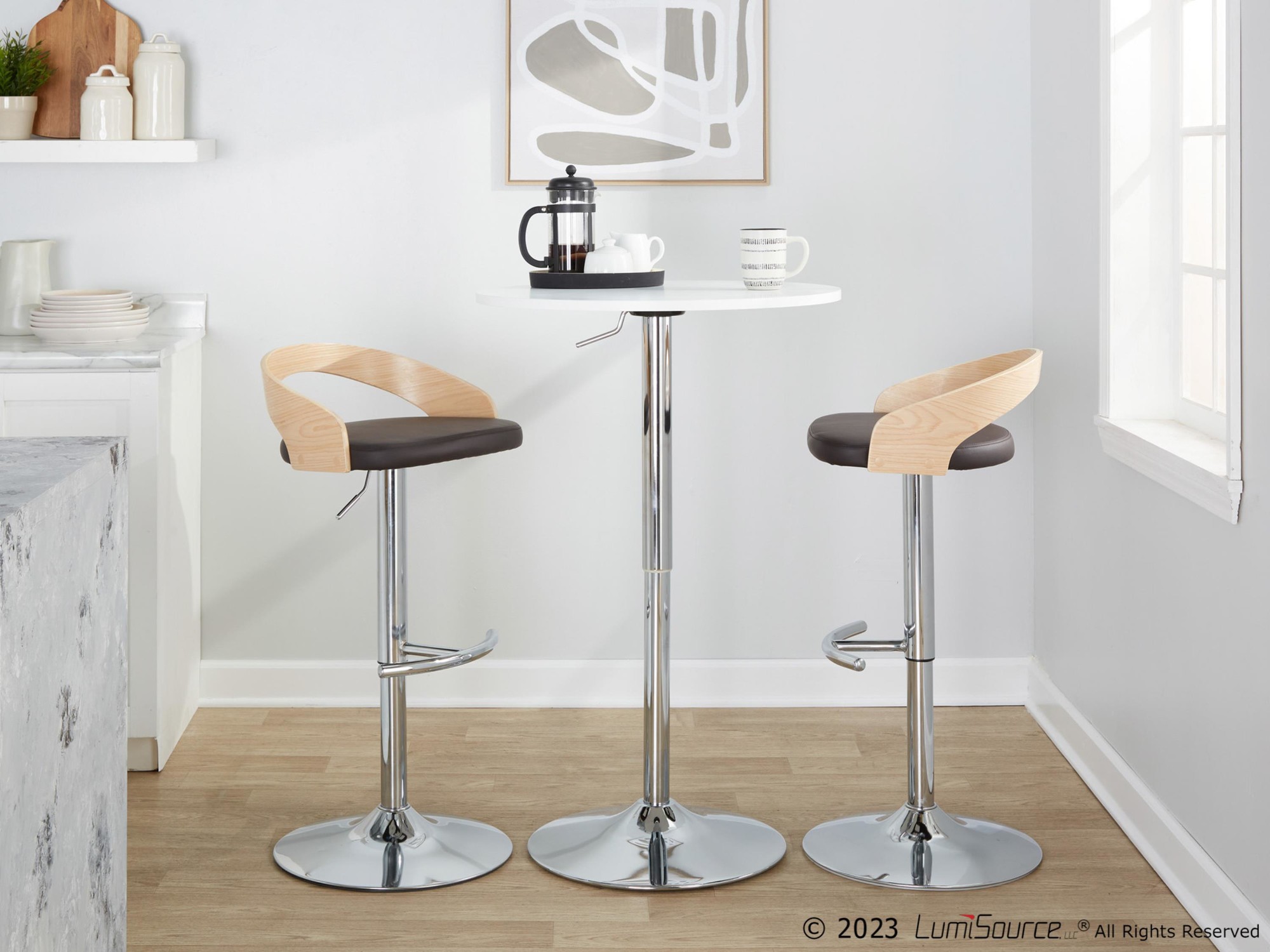 Grotto-Brown-Faux-Leather-Contemporary-Adjustable-Swivel-Barstool-Set-of-2-2