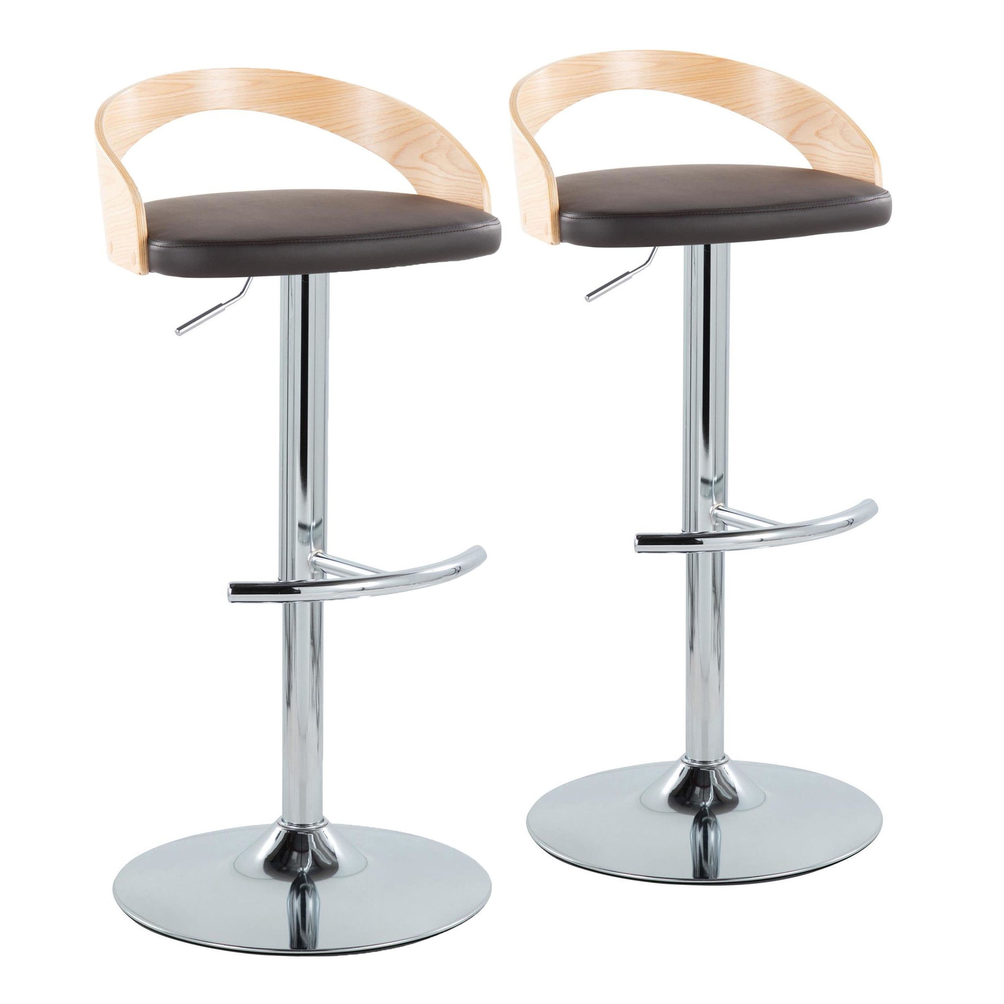 Grotto-Brown-Faux-Leather-Contemporary-Adjustable-Swivel-Barstool-Set-of-2-4