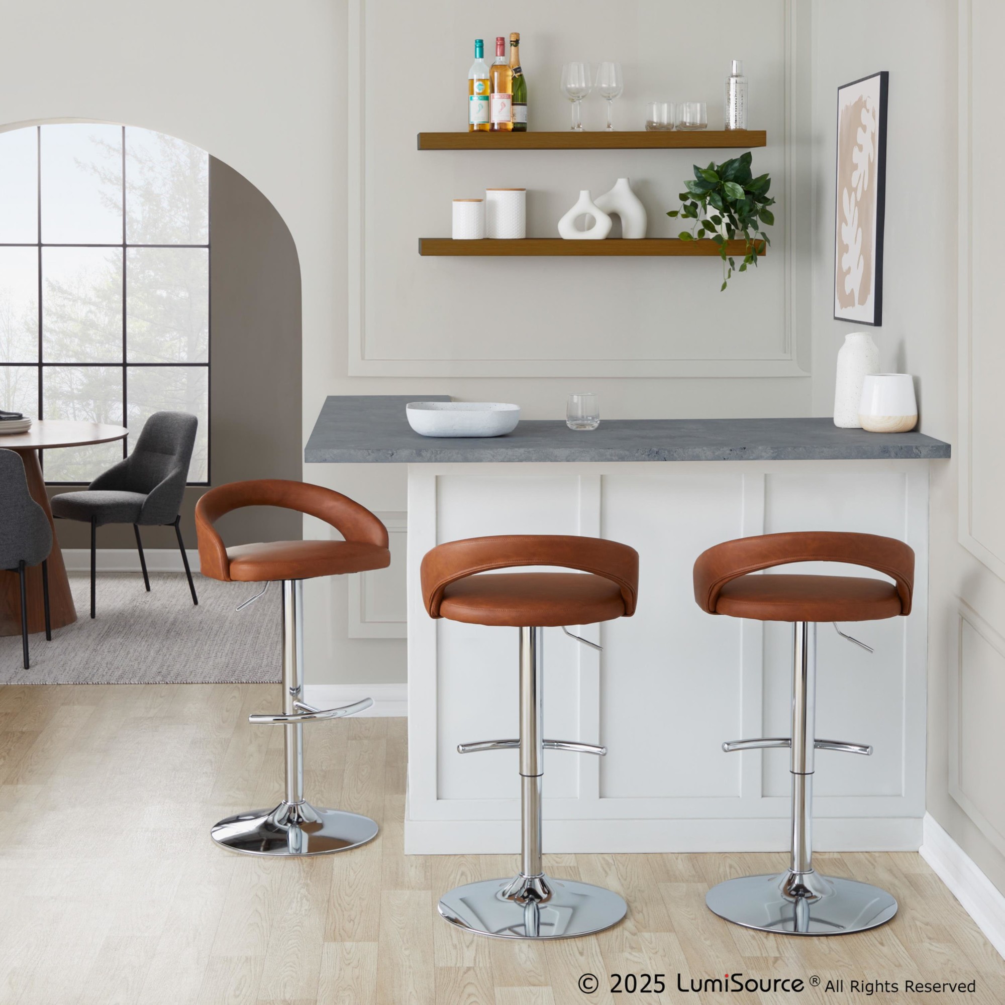 Grotto-Camel-Faux-Leather-Chrome-Adjustable-Contemporary-Barstools-Set-of-2-1