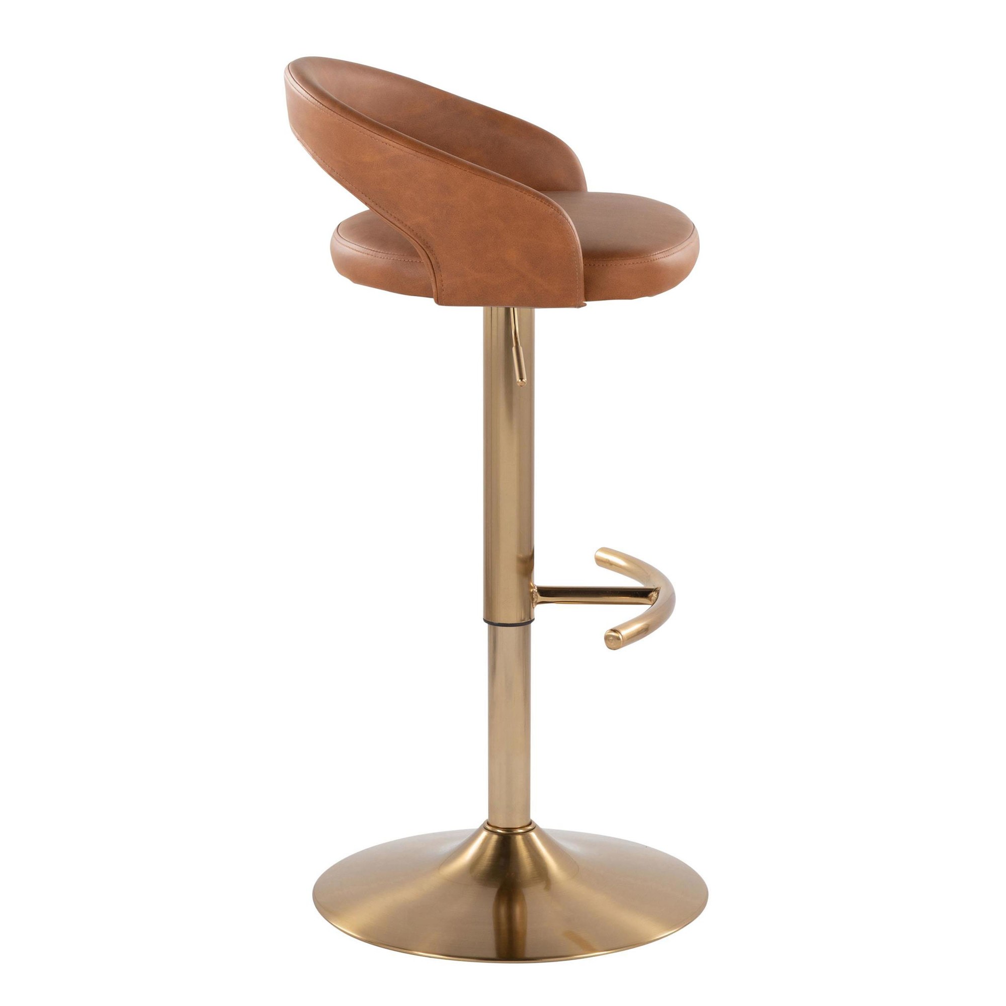 Grotto-Camel-Faux-Leather-Gold-Contemporary-Adjustable-Barstools-Set-of-2-4