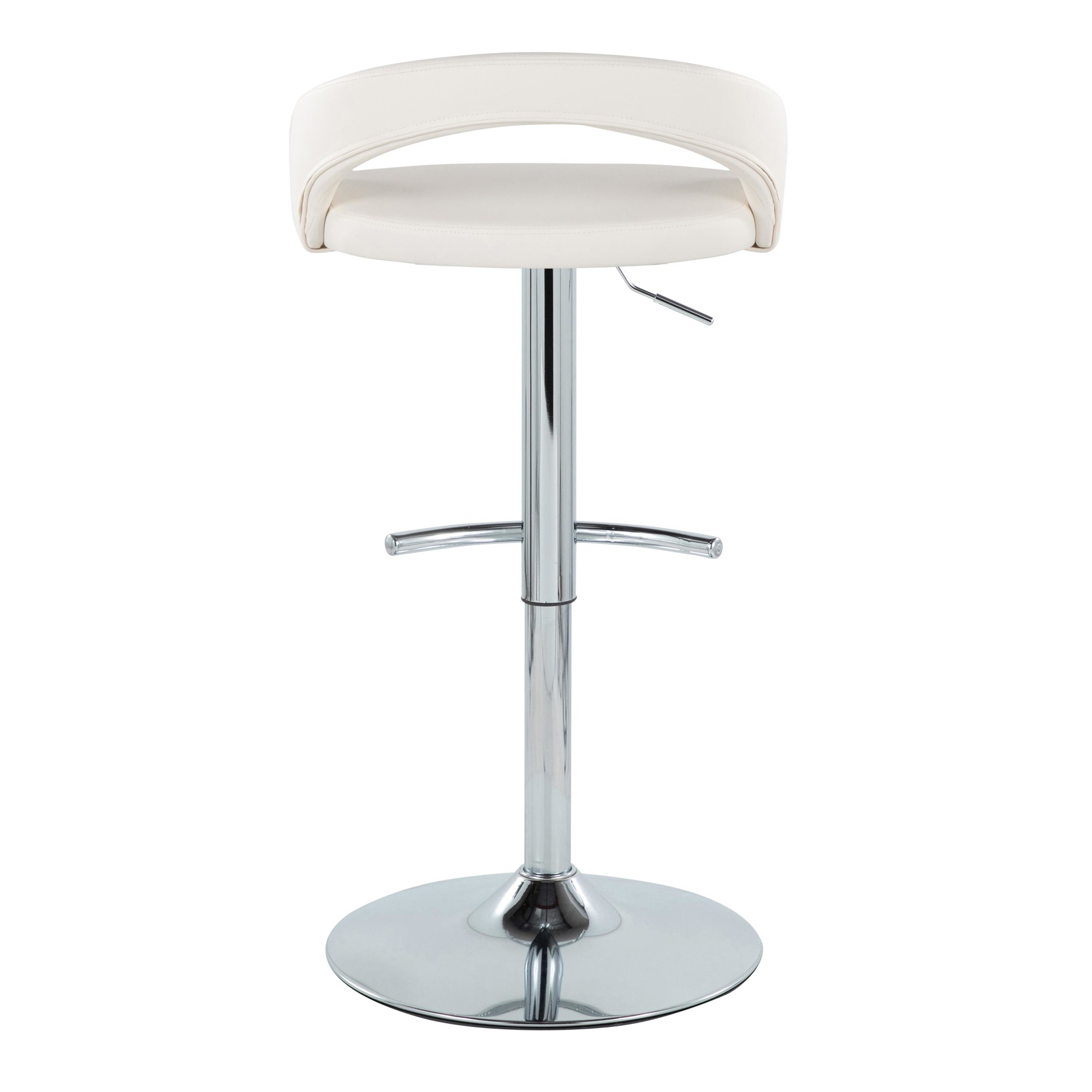 Grotto-Contemporary-Adjustable-Barstool-White-Faux-Leather-Chrome-Set-of-2-Set-of-2-6