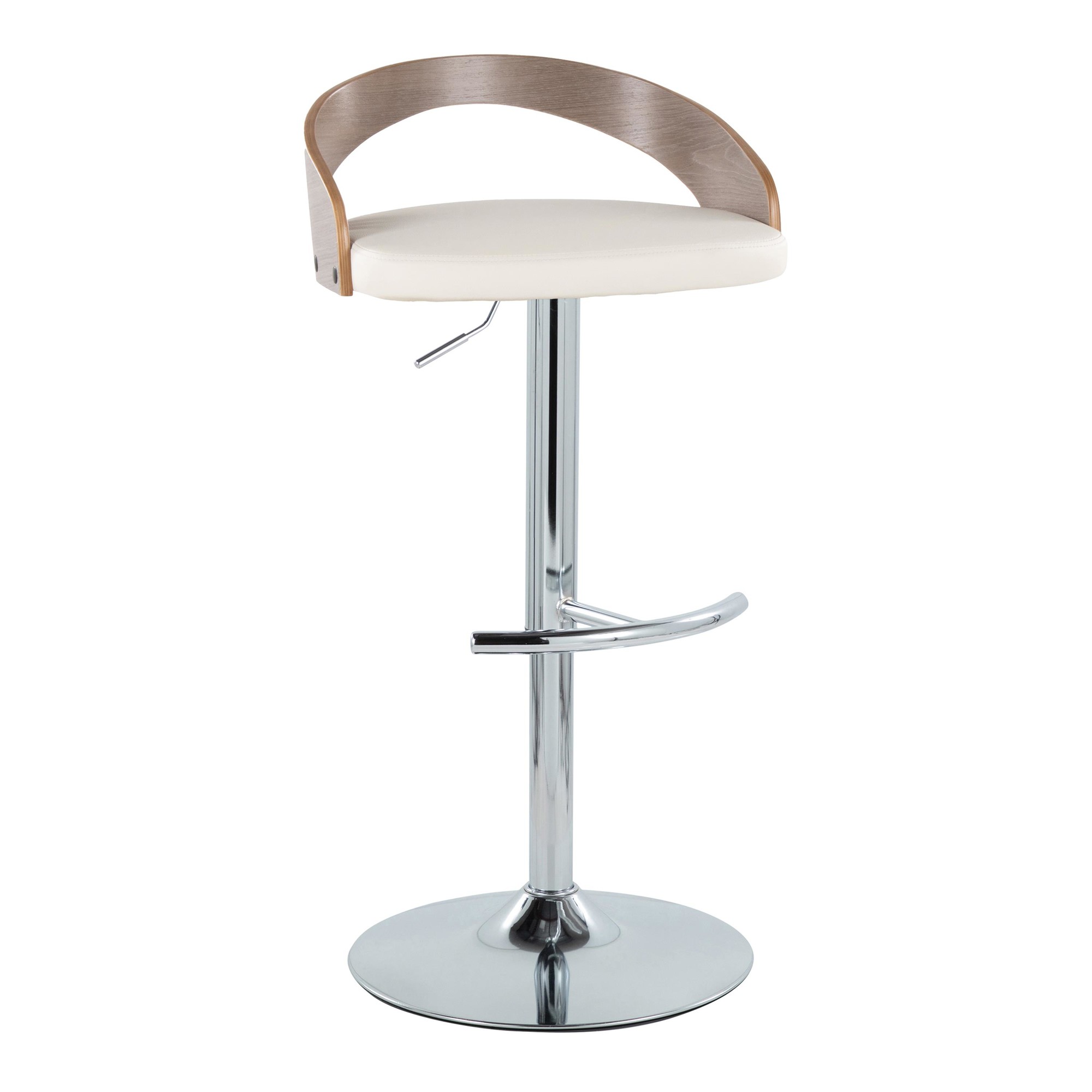 Grotto-Contemporary-Adjustable-Swivel-Barstool-WhiteGrey-Set-of-2-3