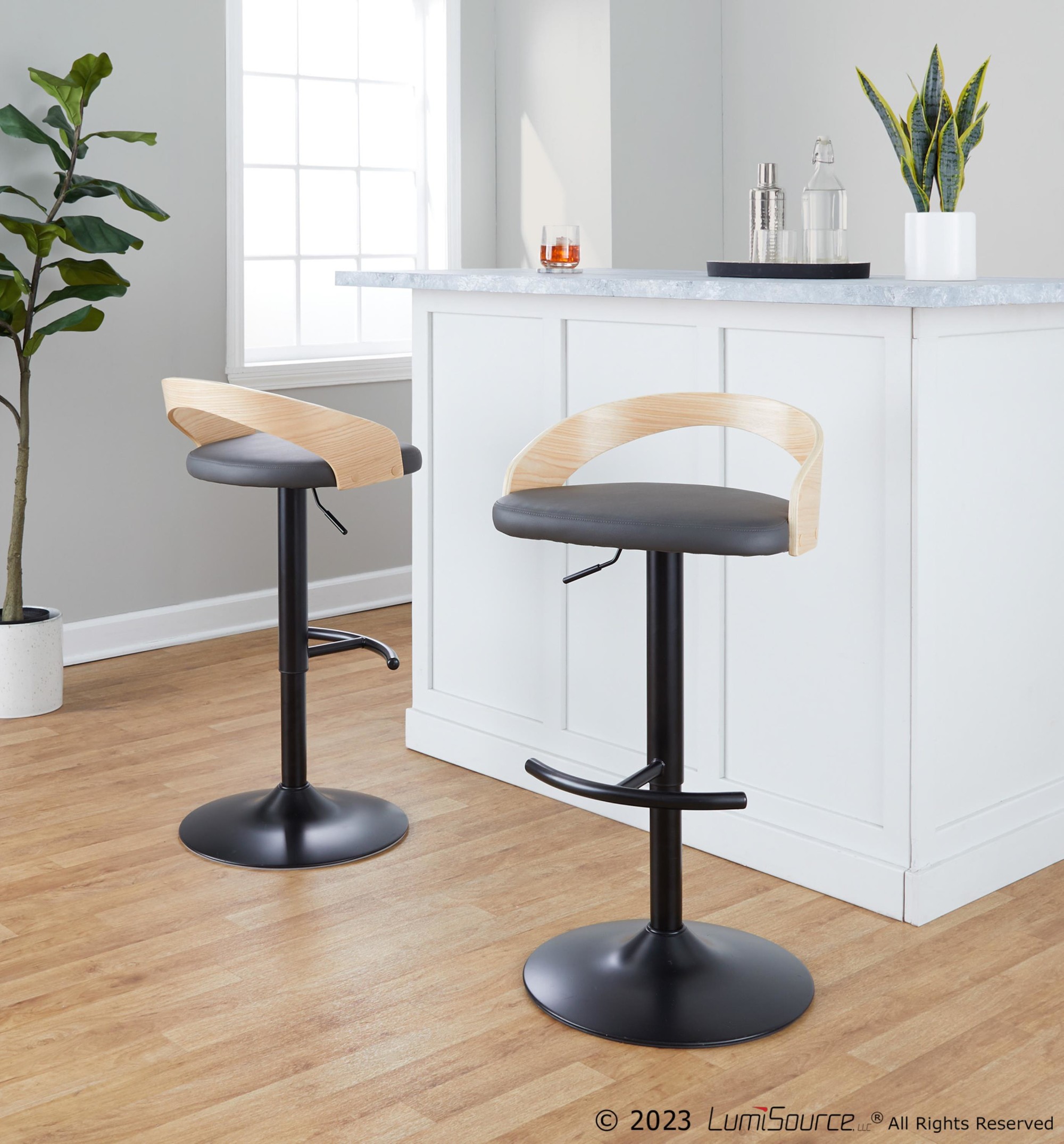 Grotto-Contemporary-Grey-Faux-Leather-Adjustable-Swivel-Barstool-Set-of-2-1
