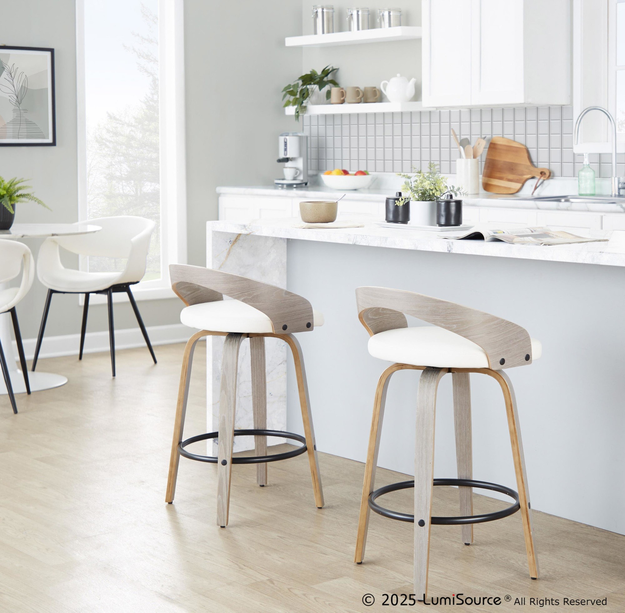 Grotto-Contemporary-Swivel-Counter-Stools-in-Grey-and-White-Set-of-2-Set-of-2-1