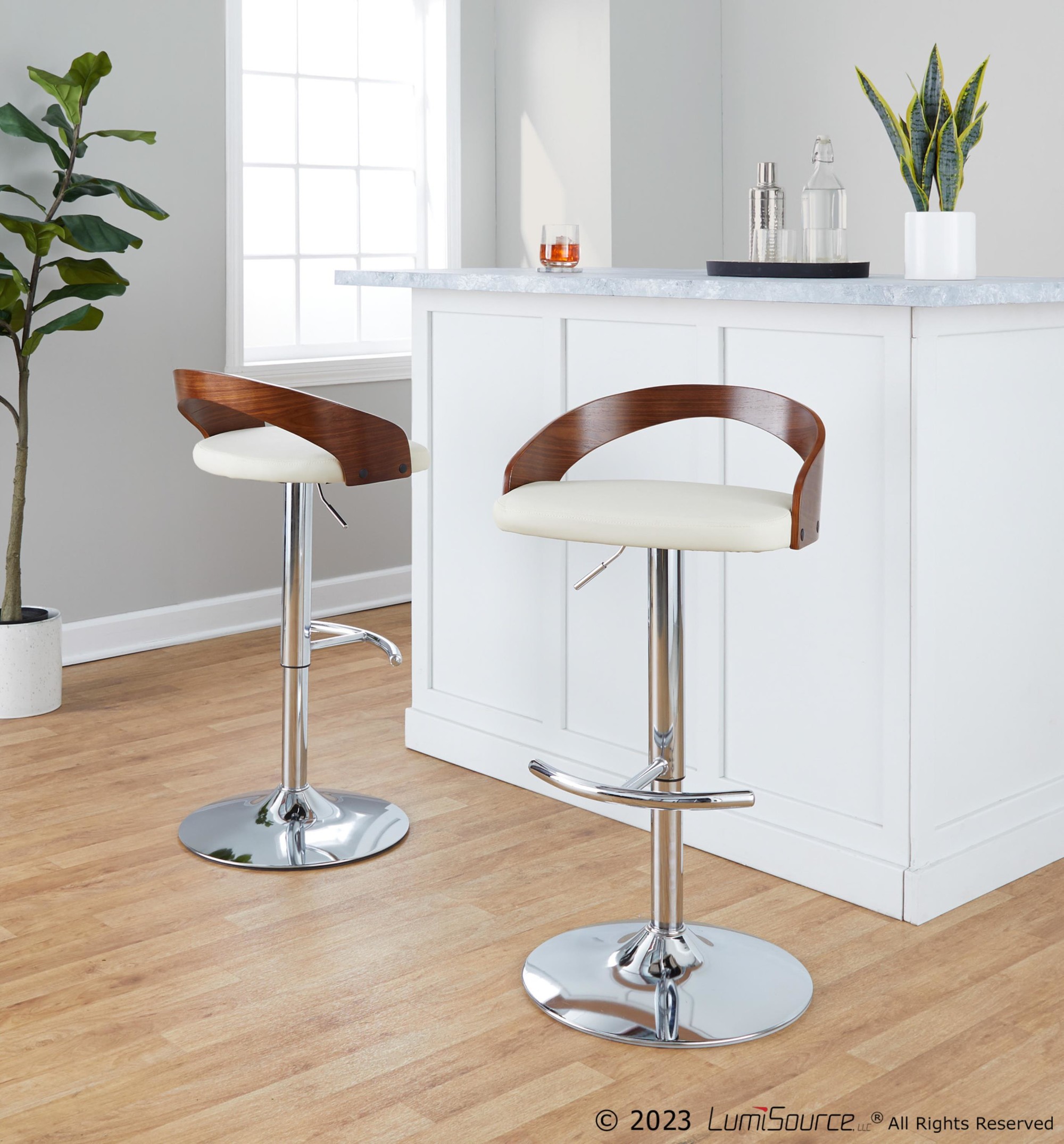 Grotto-Cream-Faux-Leather-Contemporary-Swivel-Barstools-Set-of-2