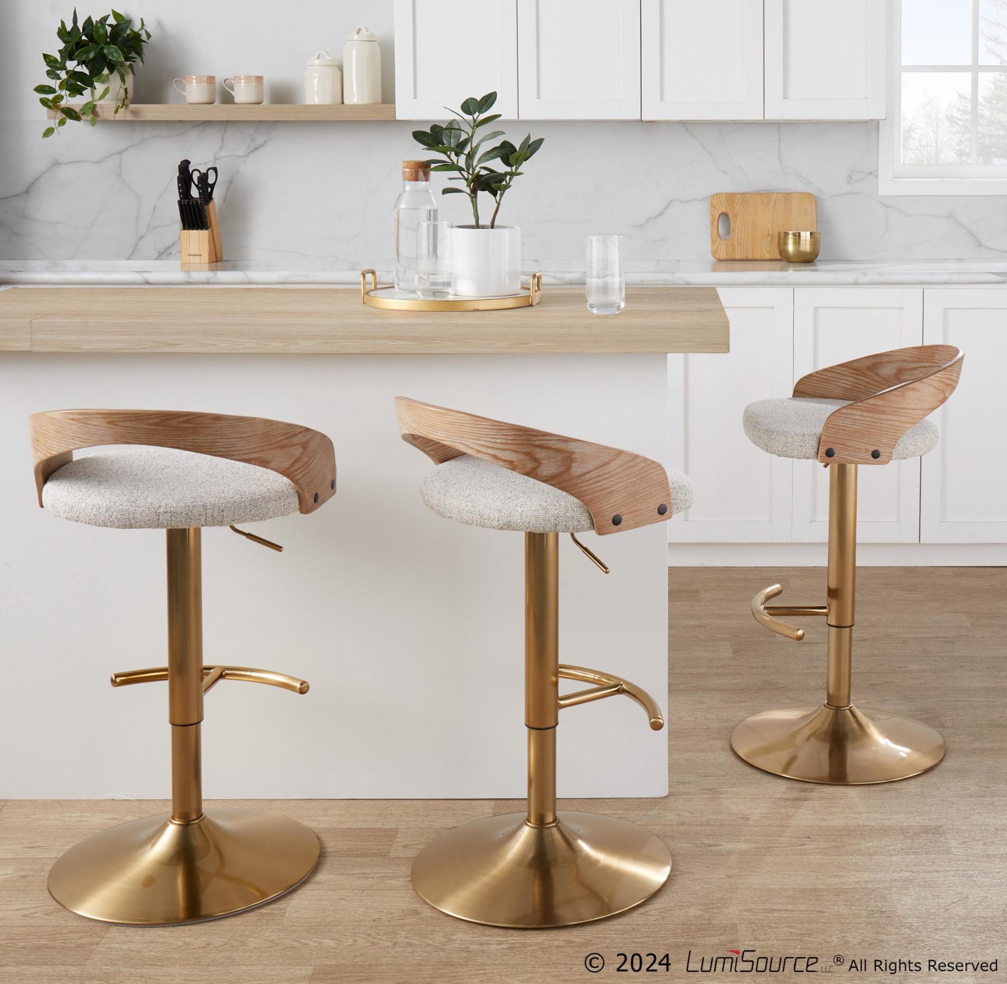 Grotto-Gold-Adjustable-Oat-Fabric-Swivel-Barstools-Set-of-2-3