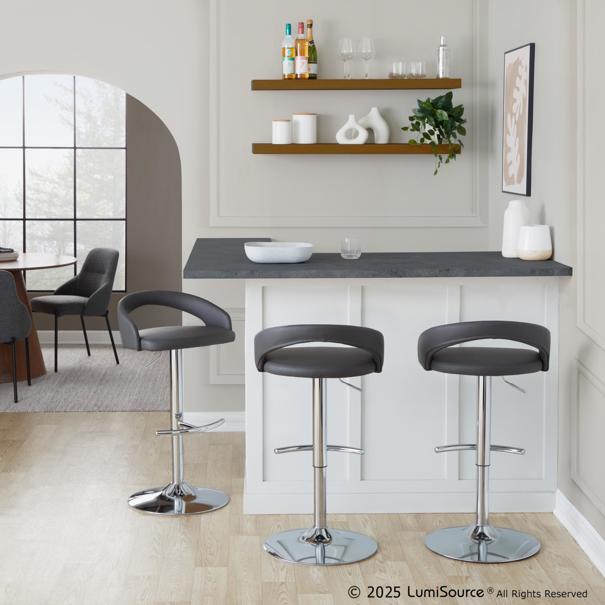 Grotto-Grey-Faux-Leather-Chrome-Contemporary-Adjustable-Barstools-Set-of-2-1