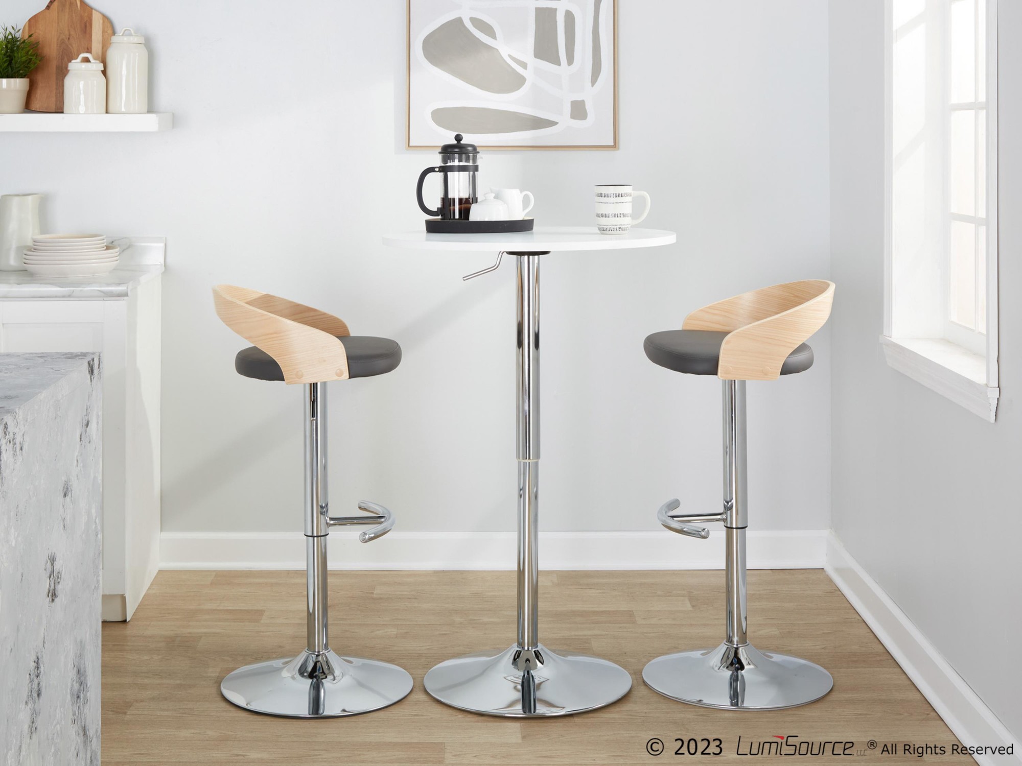 Grotto-Grey-Faux-Leather-Contemporary-Adjustable-Swivel-Barstool-Set-of-2-3