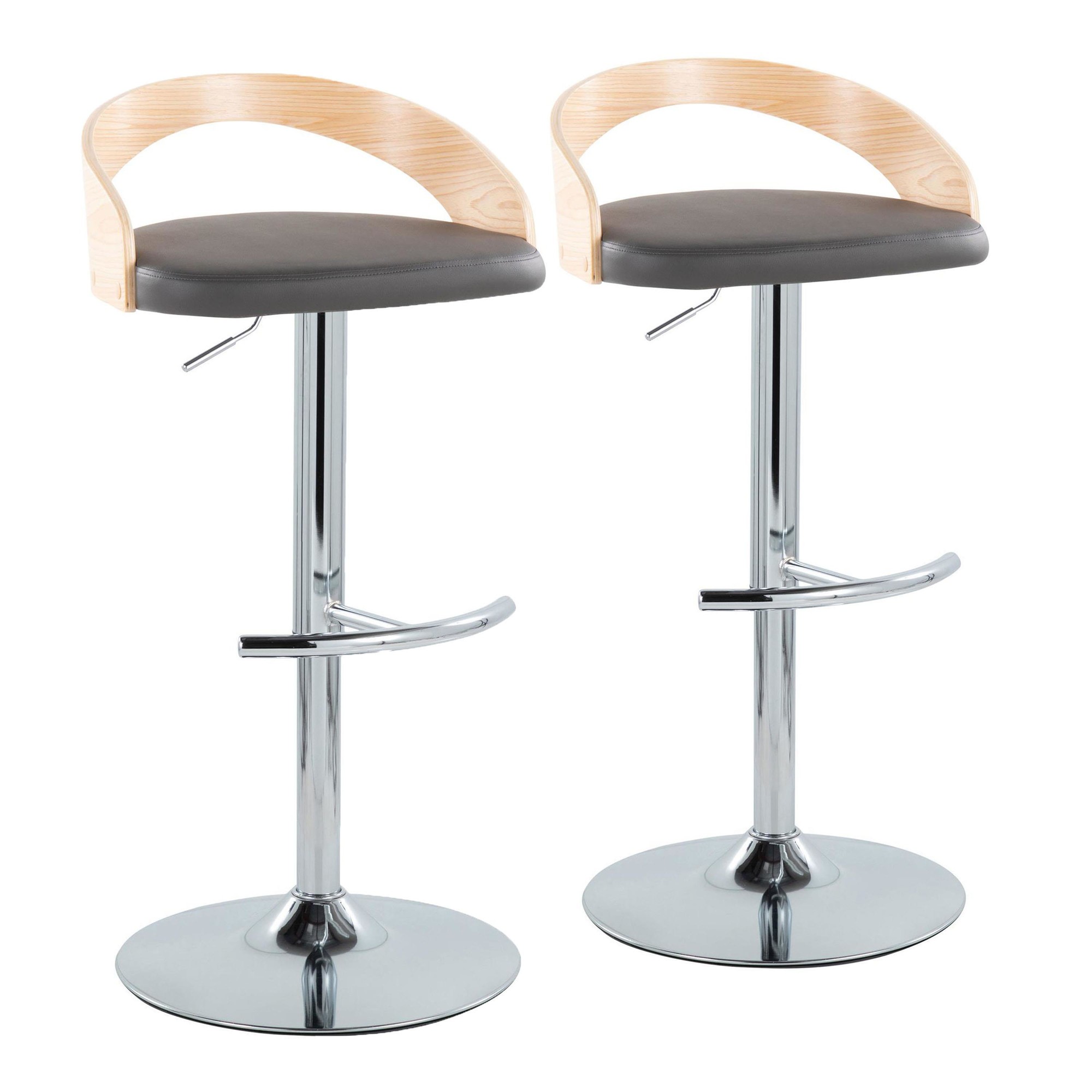 Grotto-Grey-Faux-Leather-Contemporary-Adjustable-Swivel-Barstool-Set-of-2-4
