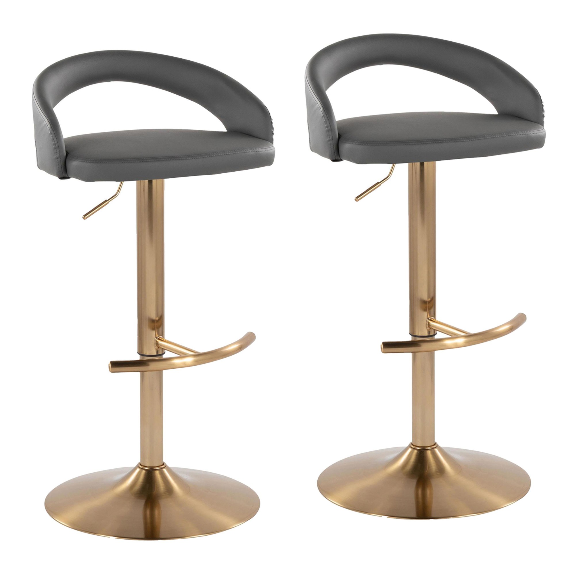 Grotto-Grey-Faux-Leather-Gold-Contemporary-Adjustable-Barstools-Set-of-2-2