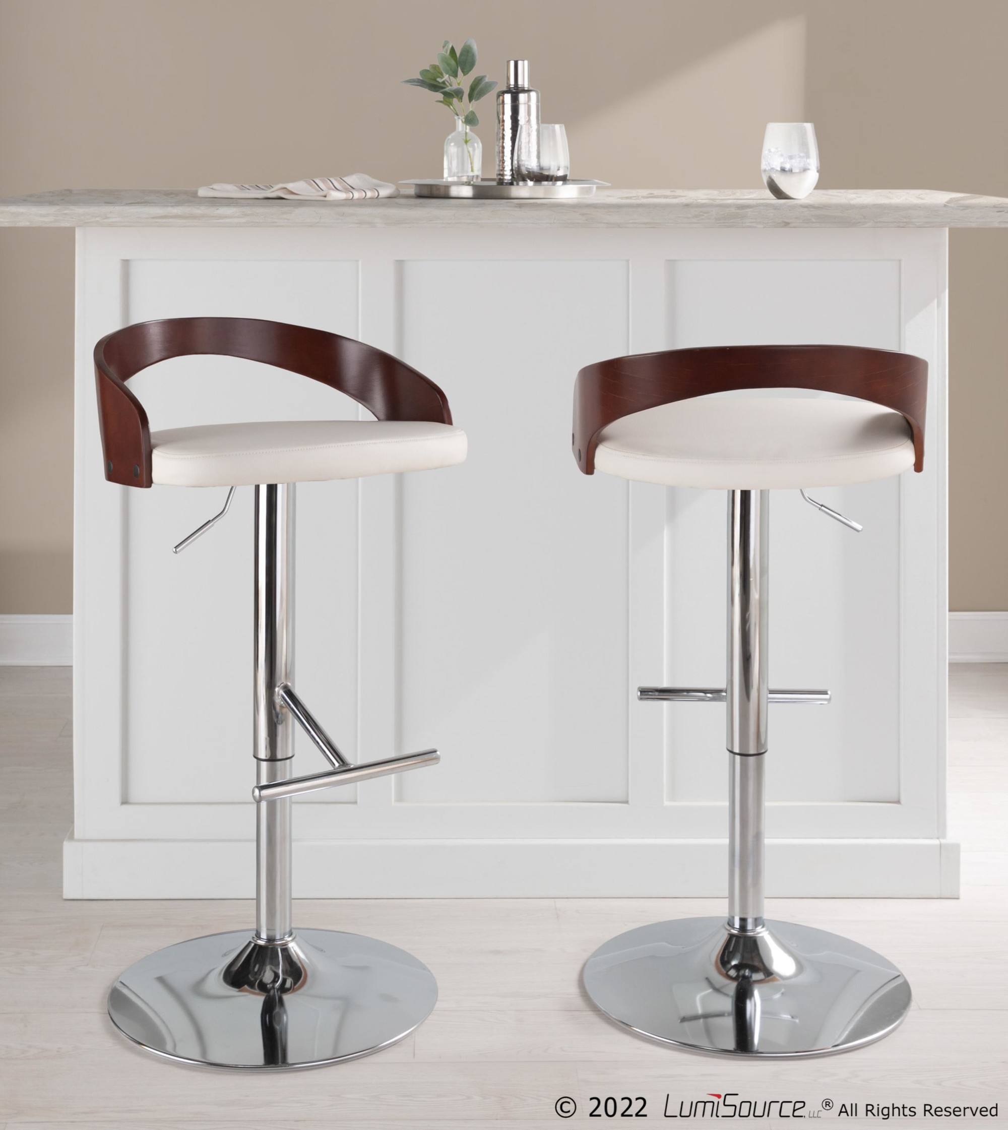Grotto-Mid-Century-Adjustable-Swivel-Barstools-White-Chrome-Set-of-2-Set-of-2-1