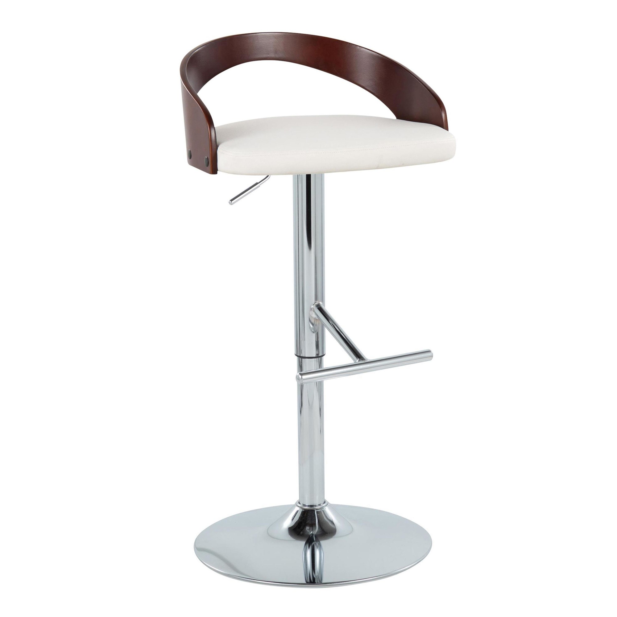 Grotto-Mid-Century-Adjustable-Swivel-Barstools-White-Chrome-Set-of-2-Set-of-2-3
