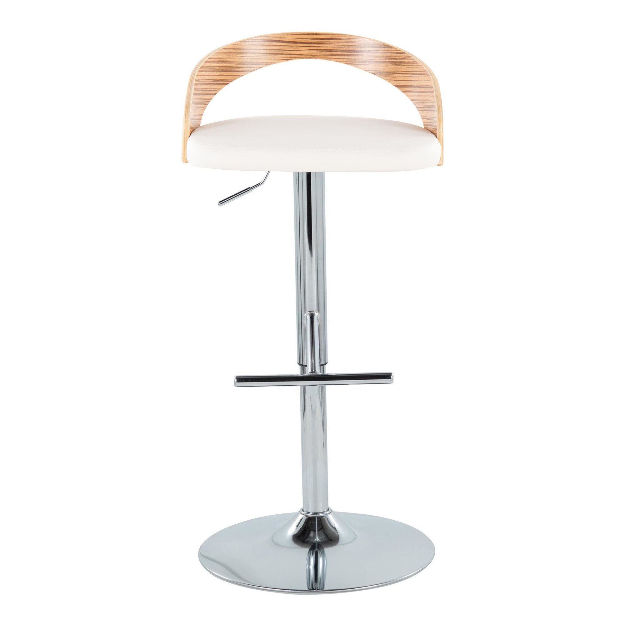 Grotto-Mid-Century-Modern-Adjustable-Chrome-Barstool-ZebraWhite-Set-of-2-7