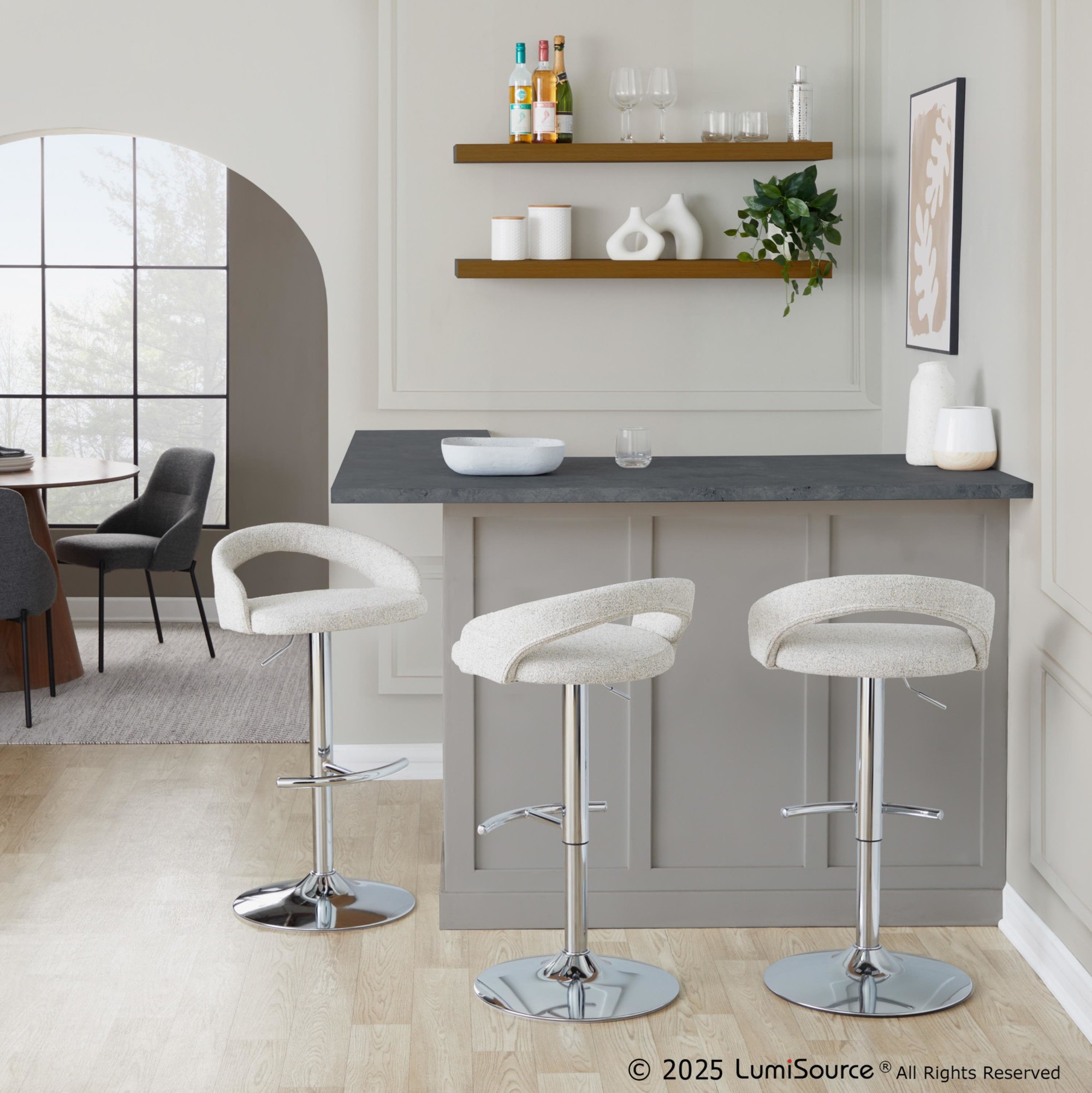 Grotto-Oat-Noise-Fabric-Chrome-Adjustable-Barstool-Set-of-2-1