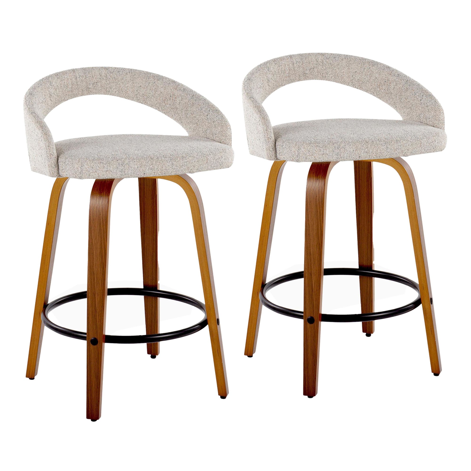 Grotto-Oat-Noise-Fabric-Walnut-Contemporary-Counter-Stools-Set-of-2-2