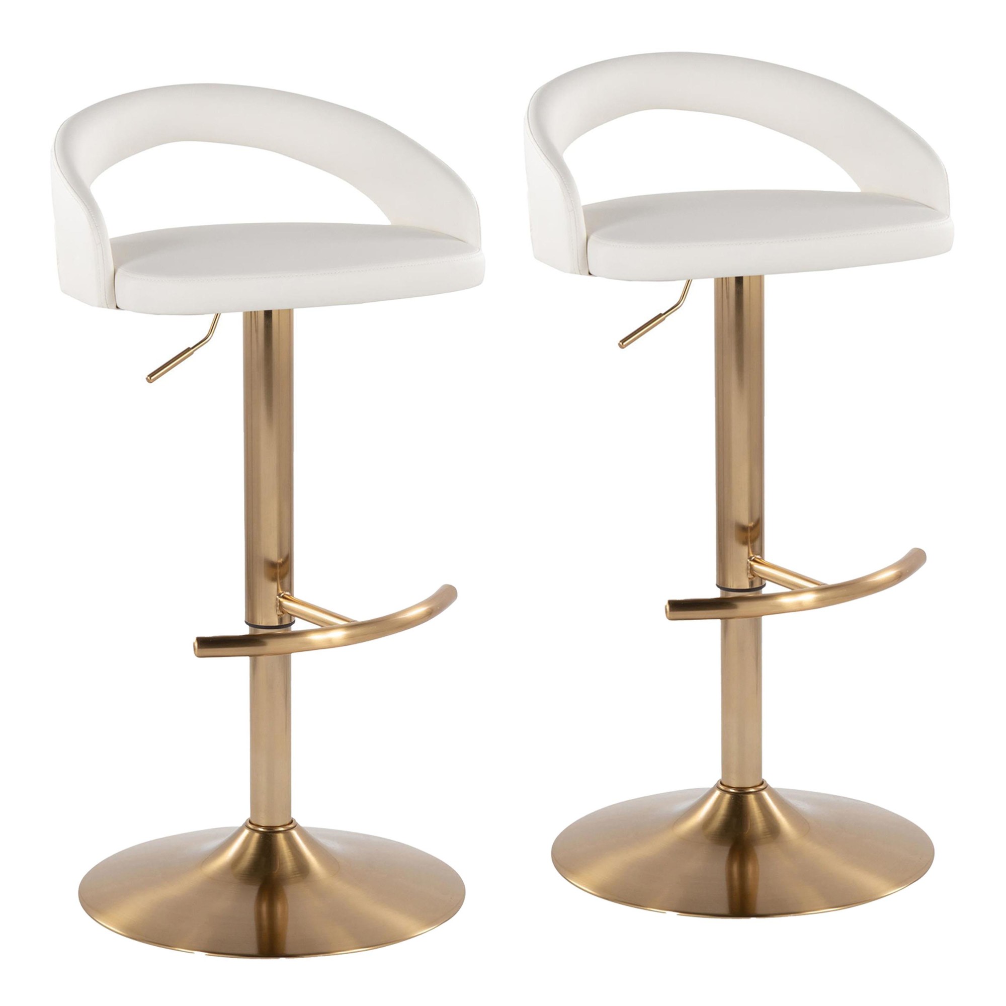 Grotto-White-Faux-Leather-Gold-Contemporary-Adjustable-Barstool-Set-of-2-2