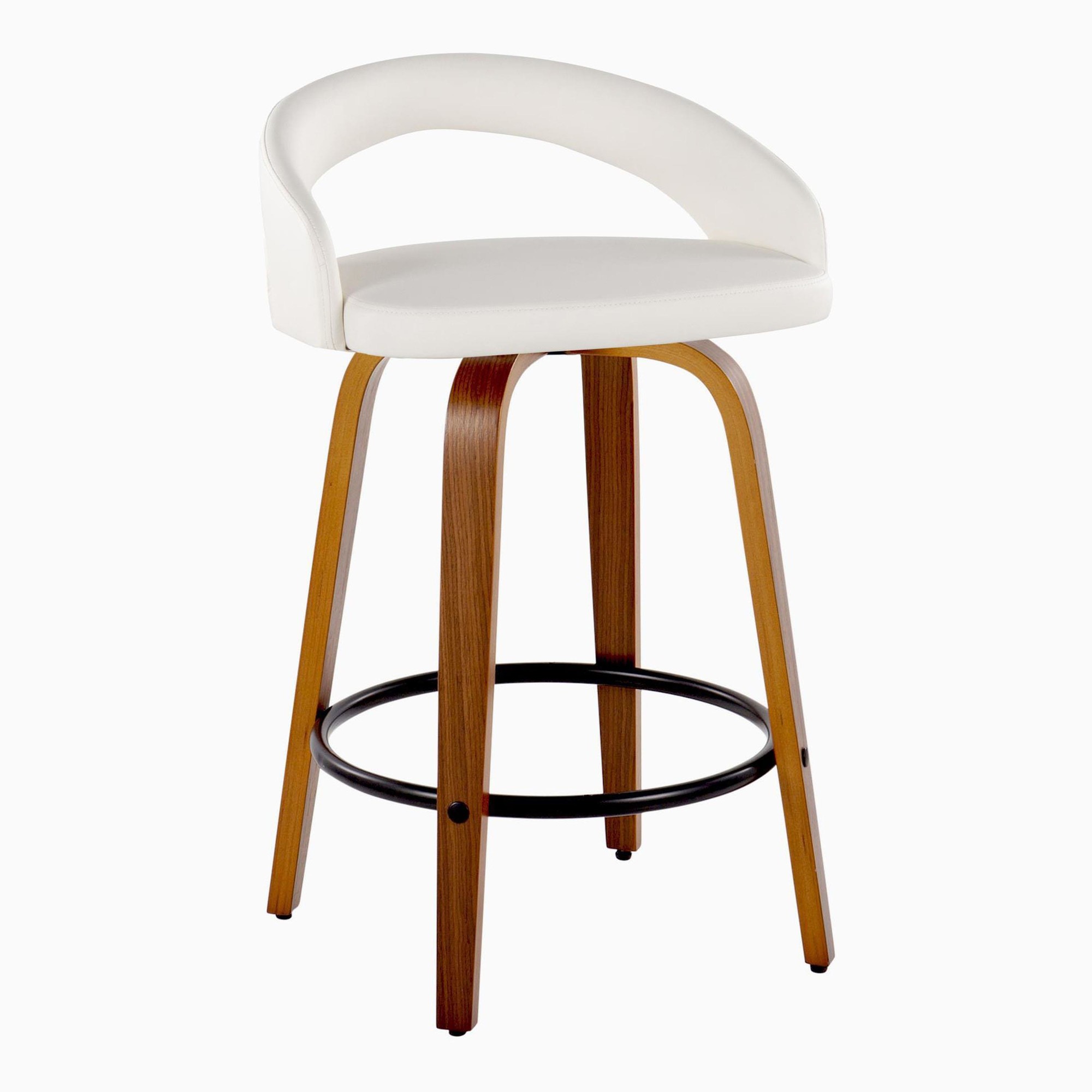 Grotto-White-Faux-Leather-Walnut-26-Inch-Contemporary-Stools-Set-of-2-3