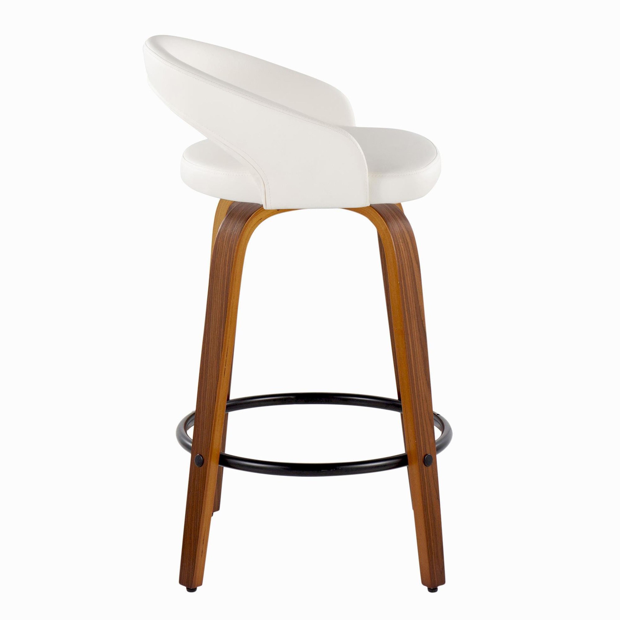 Grotto-White-Faux-Leather-Walnut-26-Inch-Contemporary-Stools-Set-of-2-4
