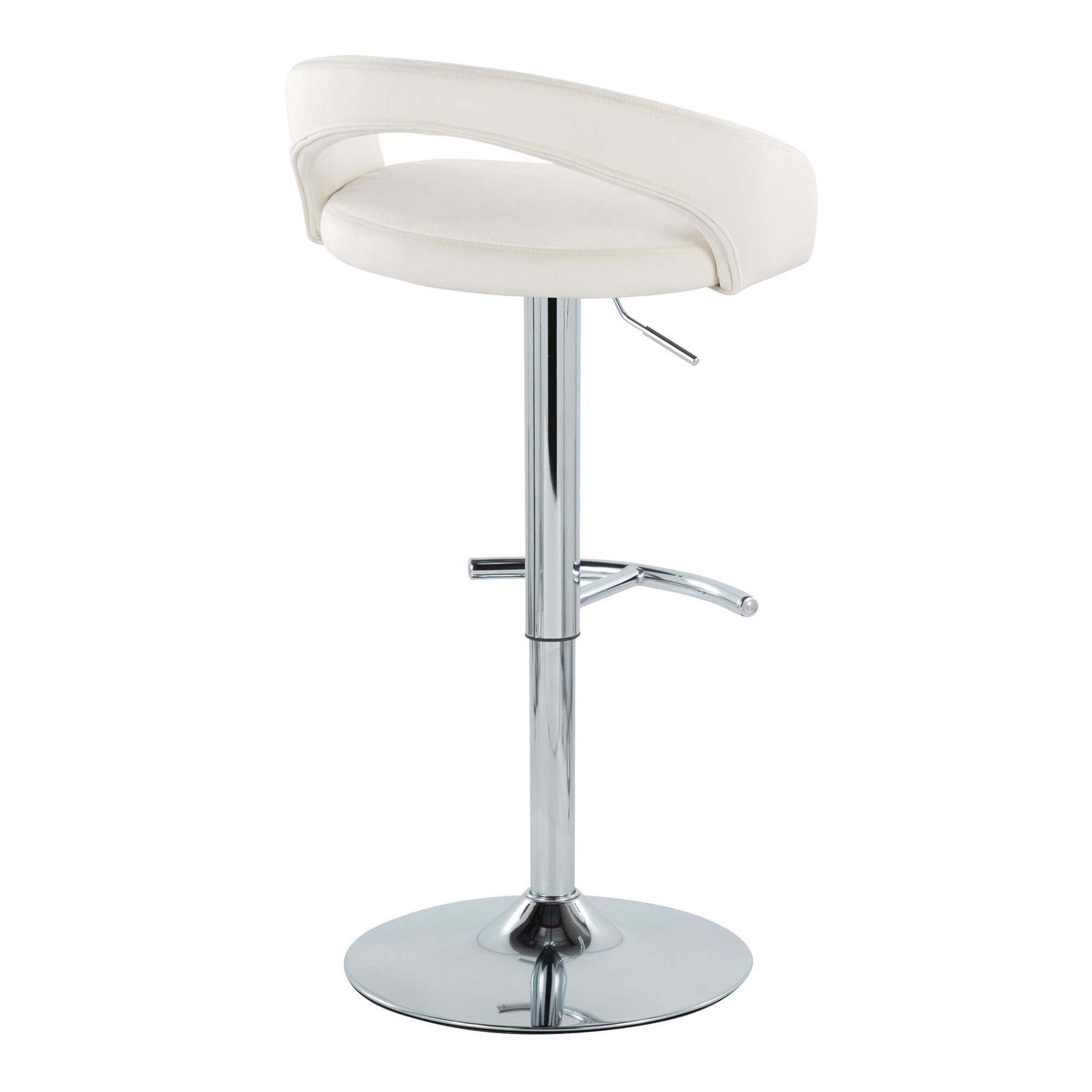 Grotto-White-Velvet-Contemporary-Adjustable-Barstools-Chrome-Set-of-2-5