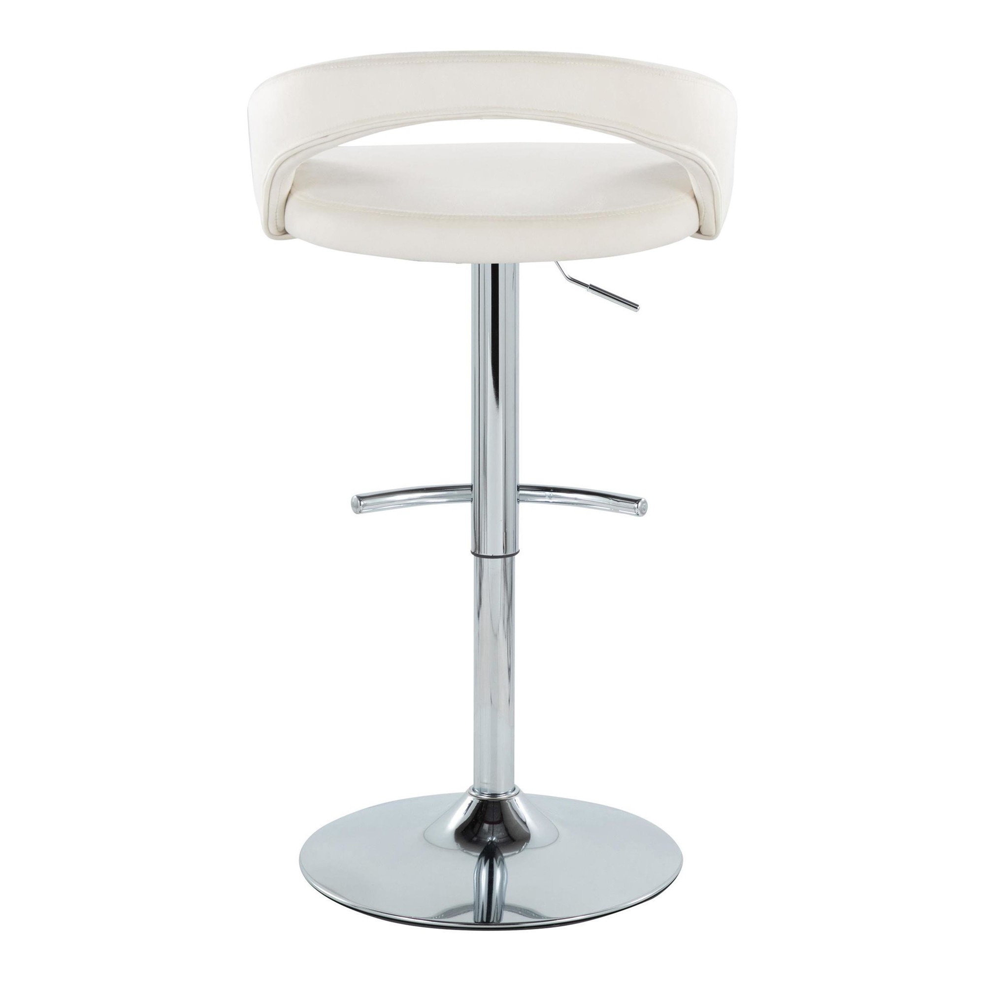 Grotto-White-Velvet-Contemporary-Adjustable-Barstools-Chrome-Set-of-2-6