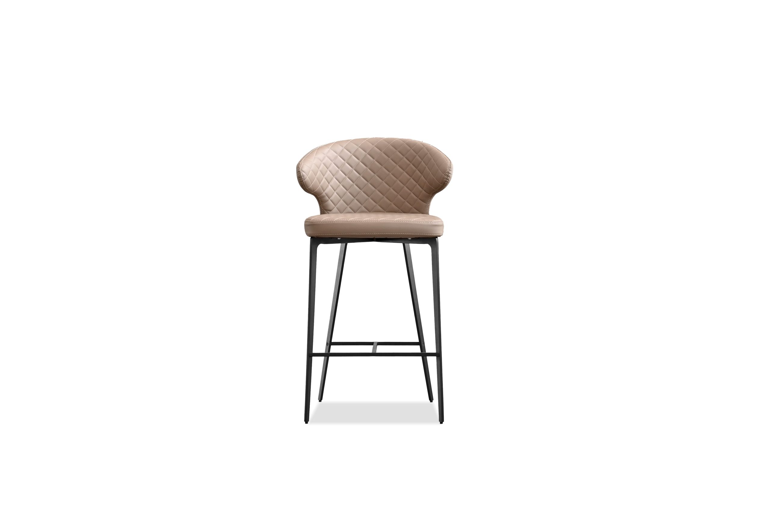 HUG-Russet-Brown-Quilted-Counter-Stool-Black-Steel-Base-1