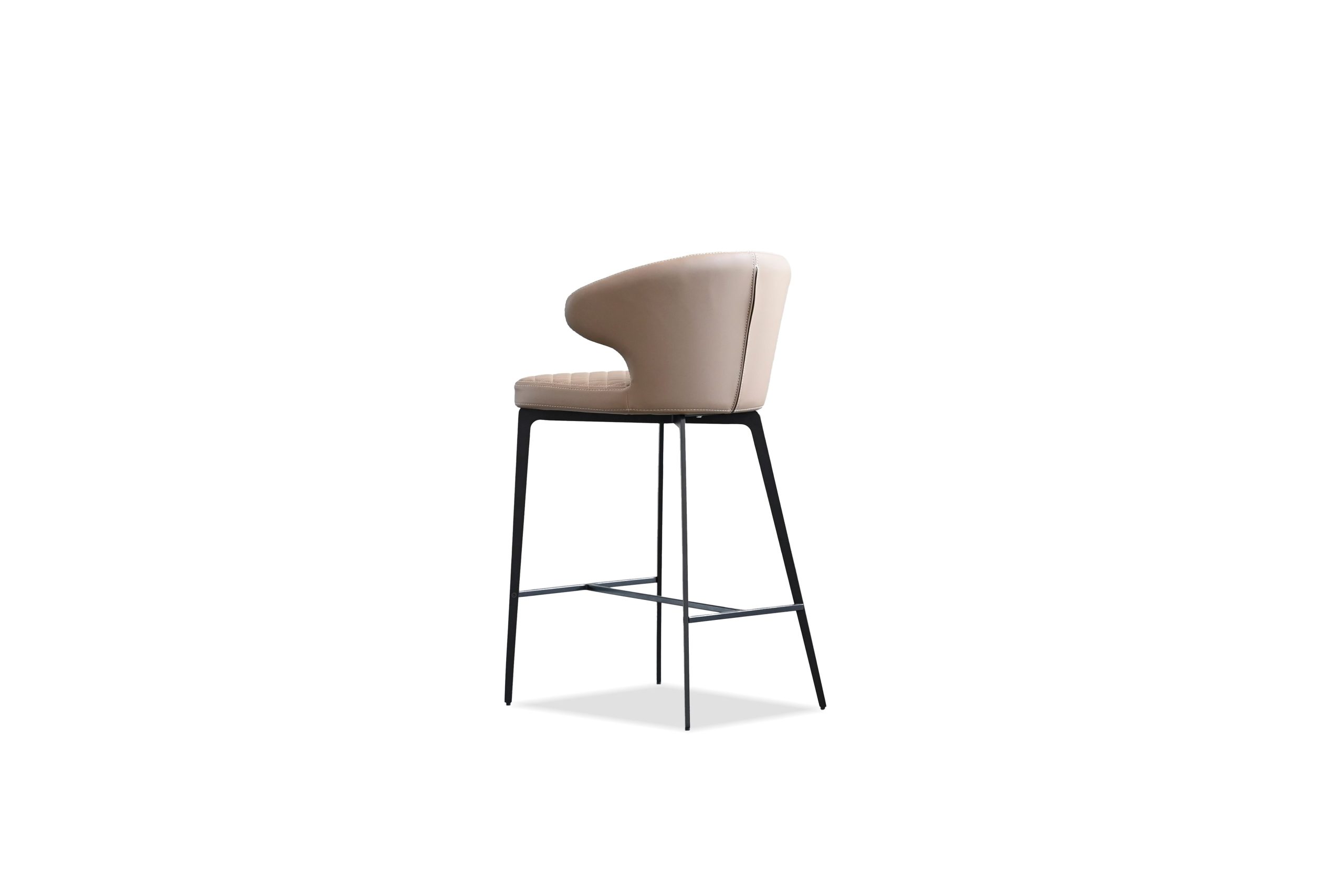 HUG-Russet-Brown-Quilted-Counter-Stool-Black-Steel-Base-3