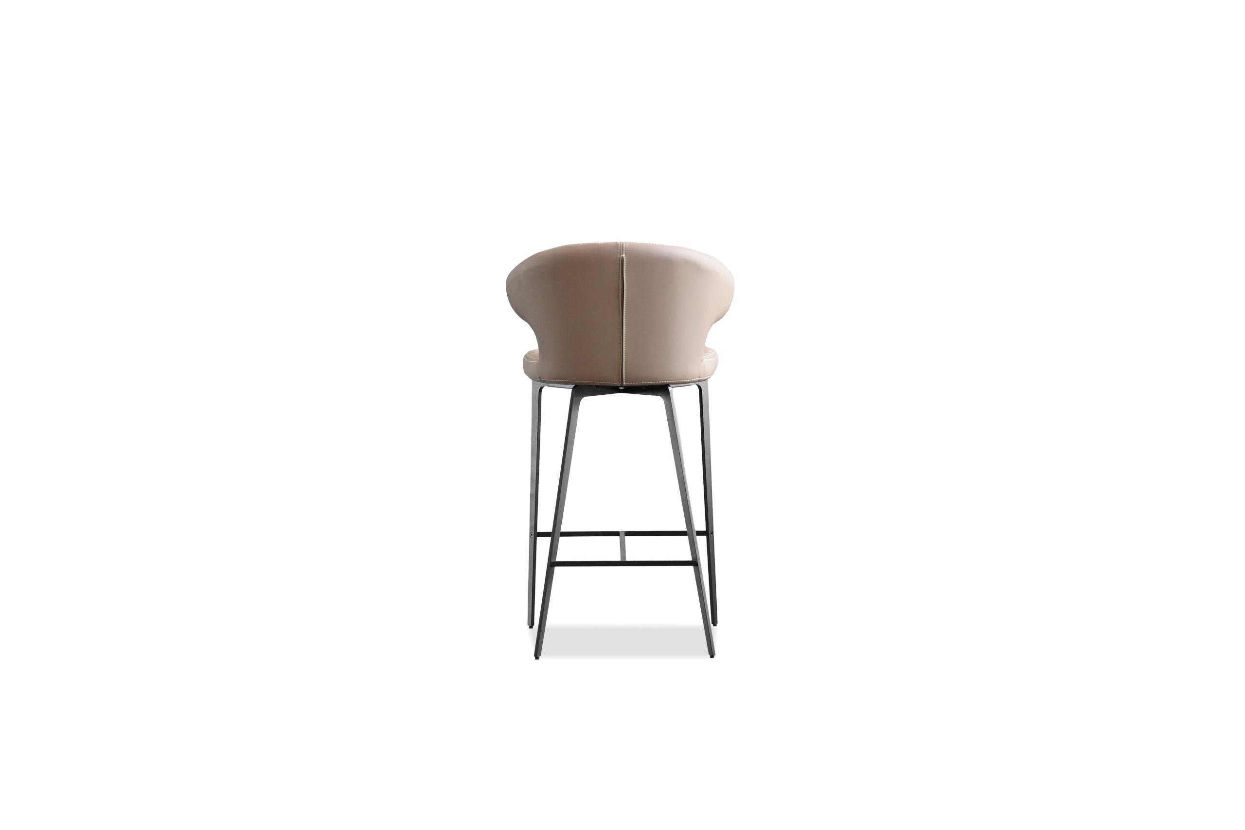 HUG-Russet-Brown-Quilted-Counter-Stool-Black-Steel-Base-4