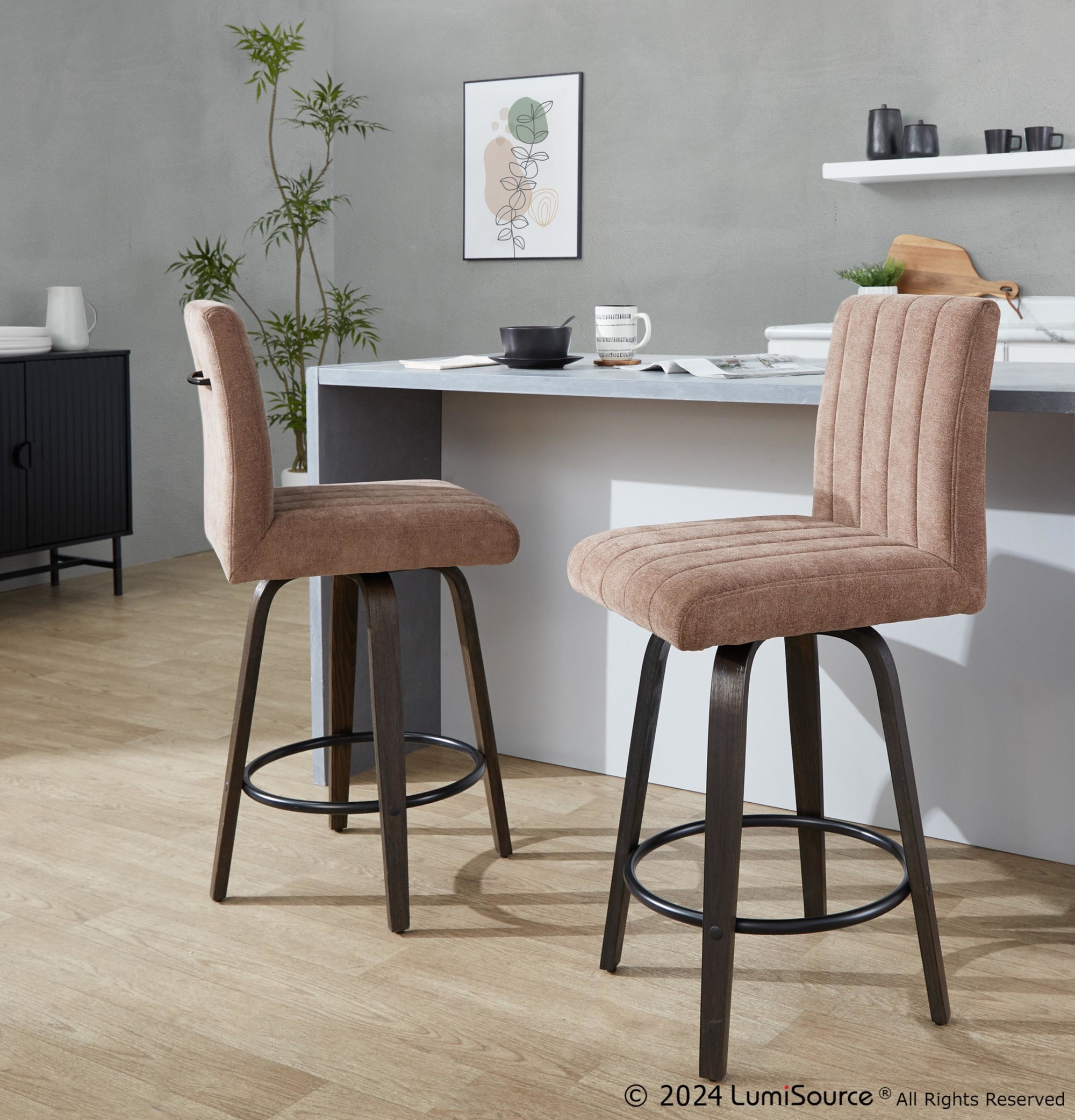 Hank-26-Contemporary-Brown-Swivel-Counter-Stool-Set-of-2-1