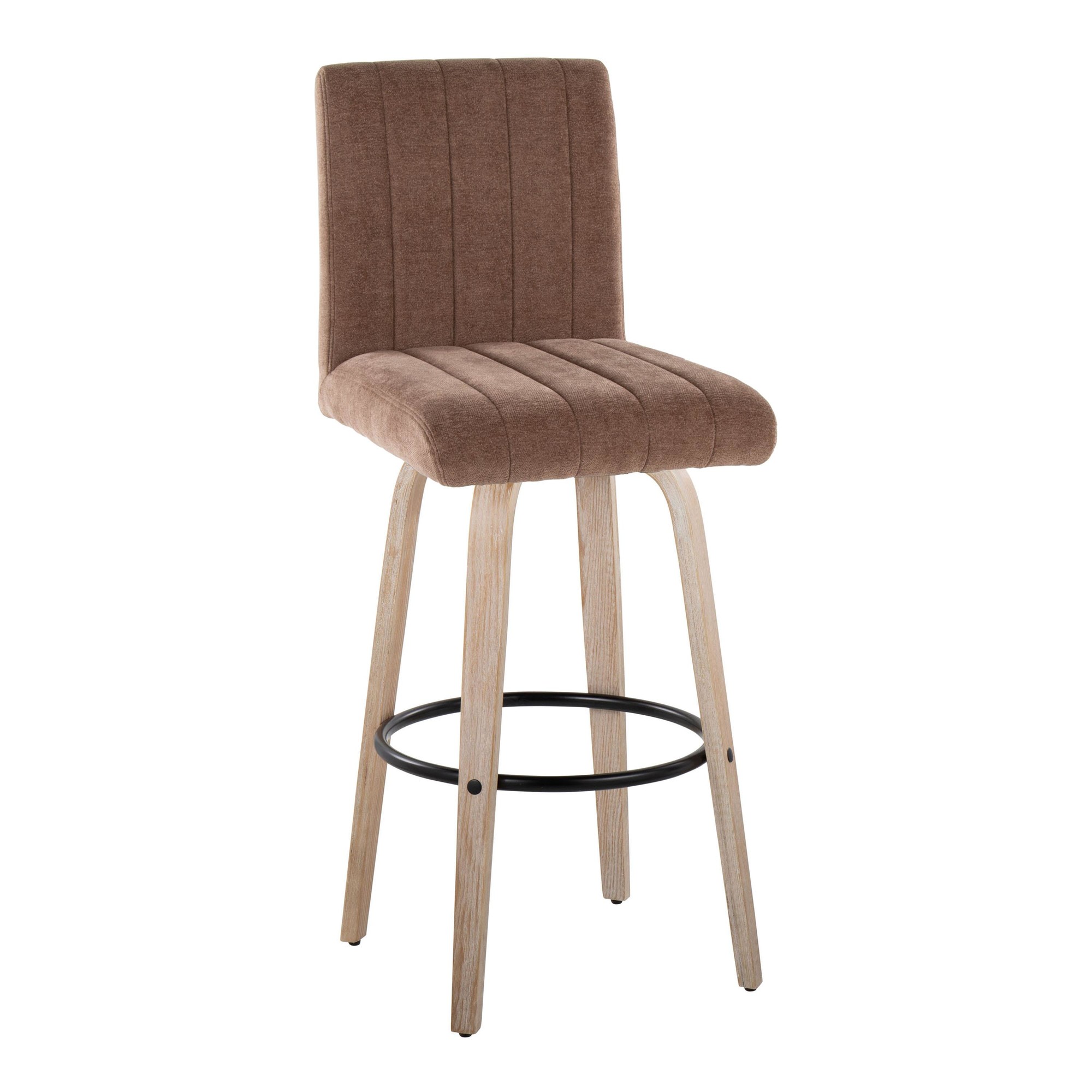 Hank-30-Inch-Whitewashed-Wood-and-Brown-Fabric-Swivel-Barstool-Set-of-2-3