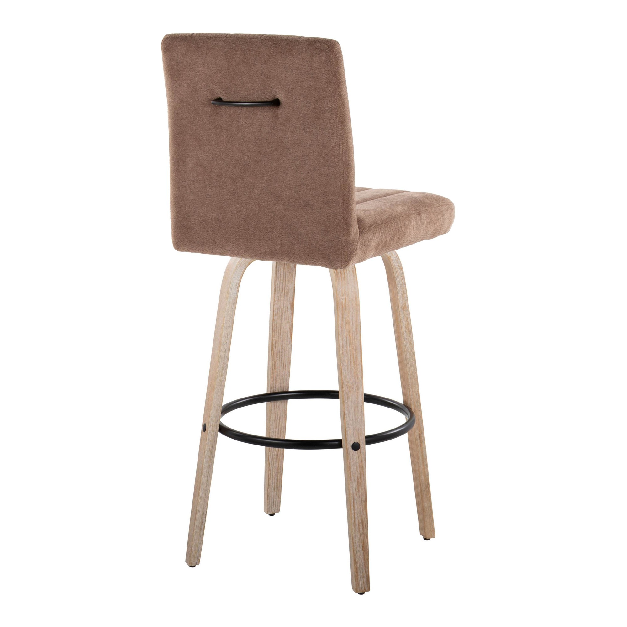 Hank-30-Inch-Whitewashed-Wood-and-Brown-Fabric-Swivel-Barstool-Set-of-2-5
