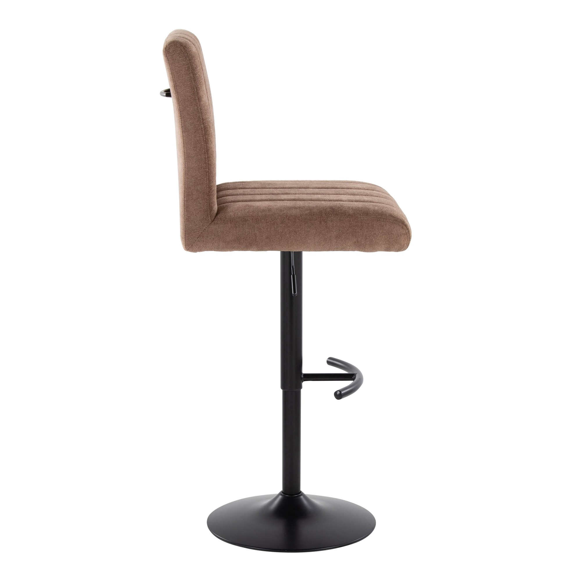 Hank-Brown-Fabric-Black-Metal-Contemporary-Adjustable-Barstools-Set-of-2-4