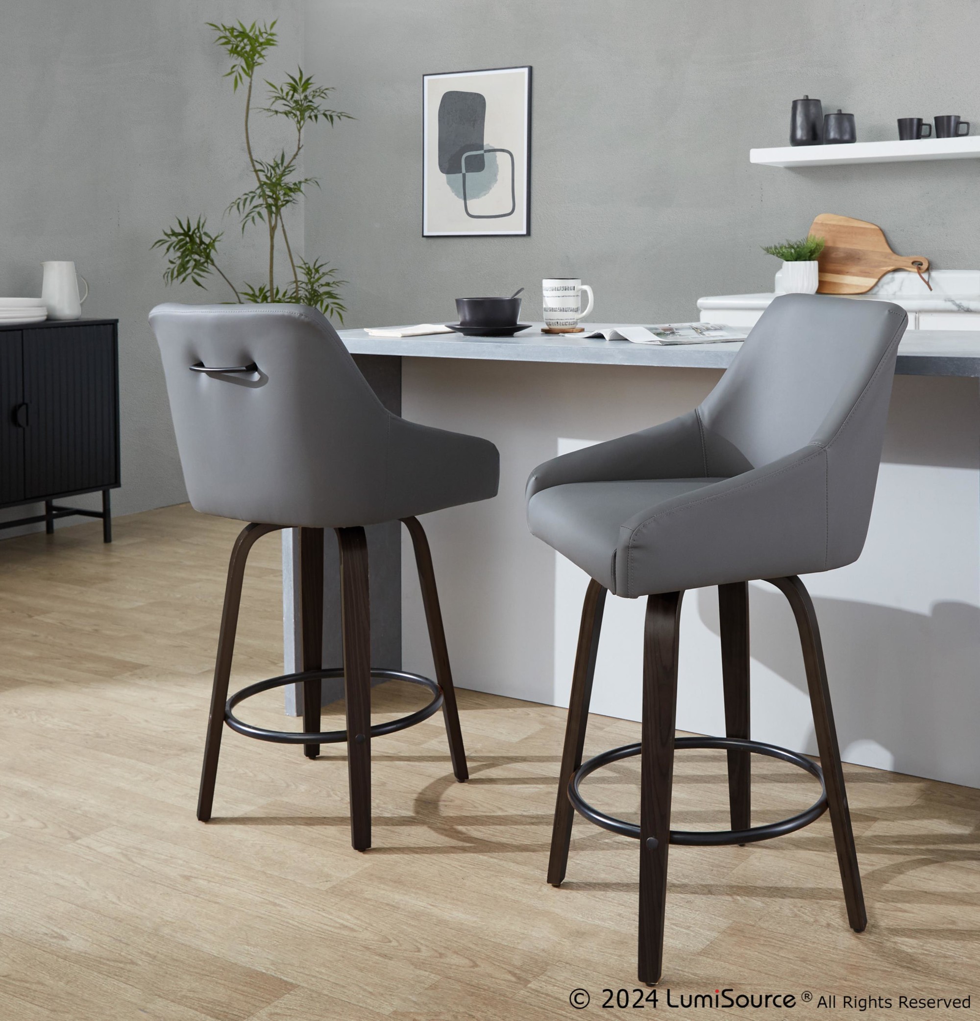 Hannah-26-Transitional-Walnut-and-Grey-Swivel-Counter-Stools-Set-of-2