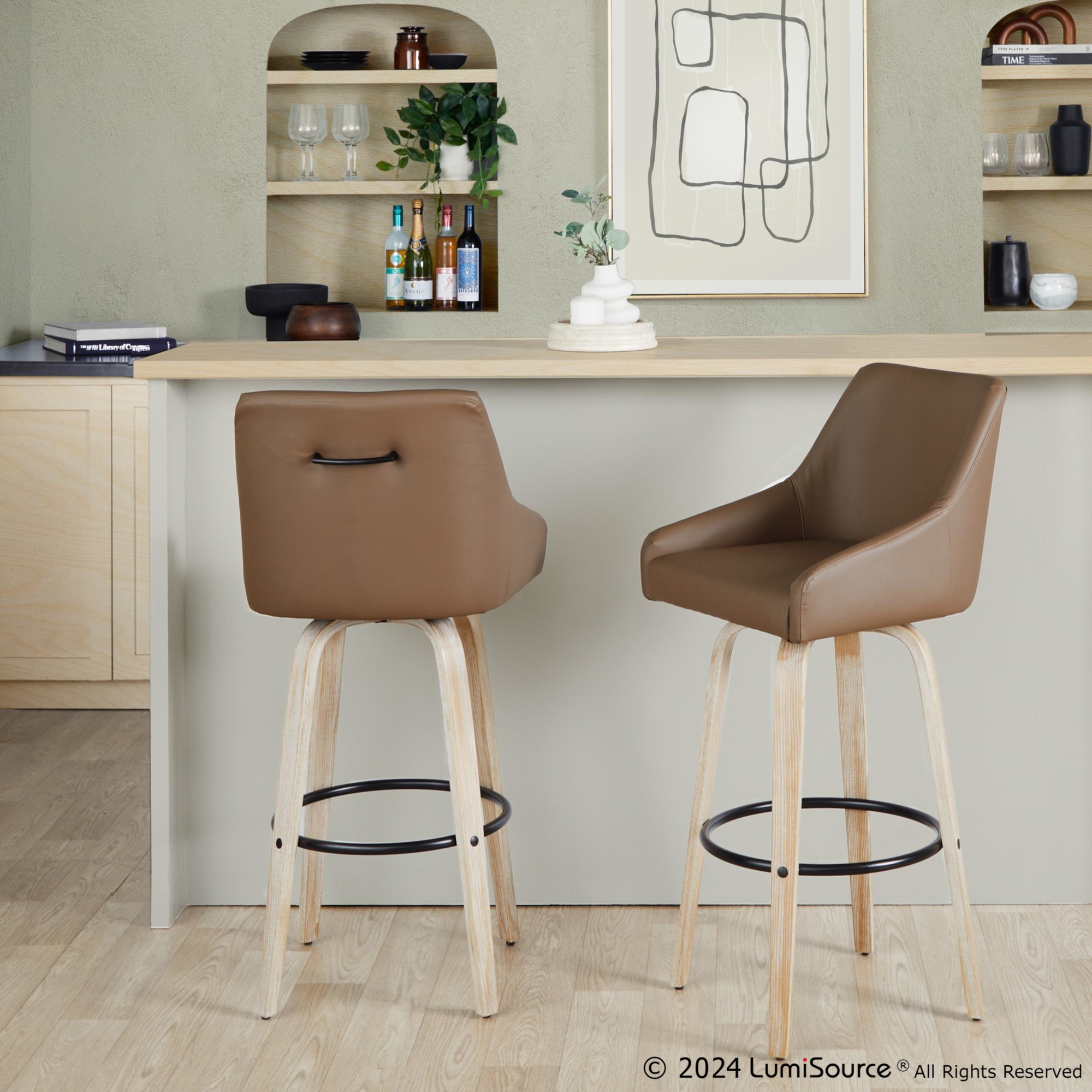 Hannah-30-Inch-Brown-Faux-Leather-Transitional-Swivel-Barstools-Set-of-2