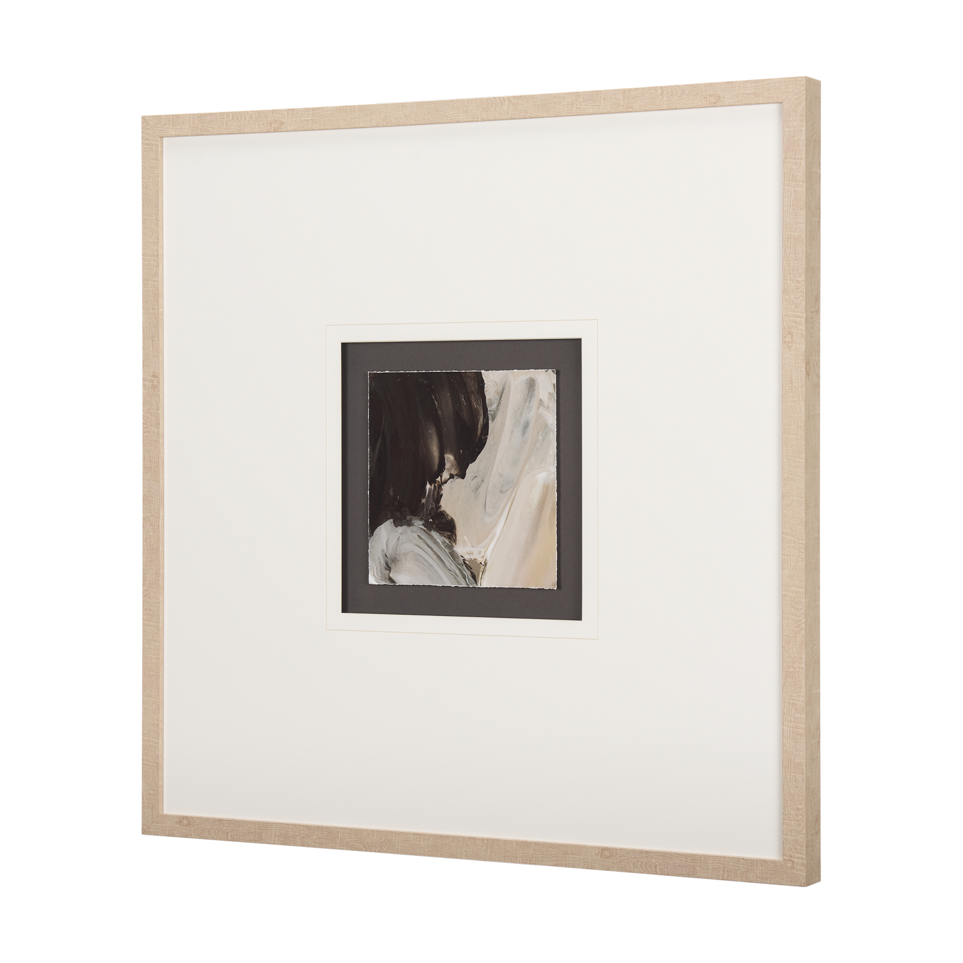 Harmonic-I-by-Mercana-Studio-a-Hand-Embelished-Textured-Framed-Art-Print-Matted-under-Glass-2