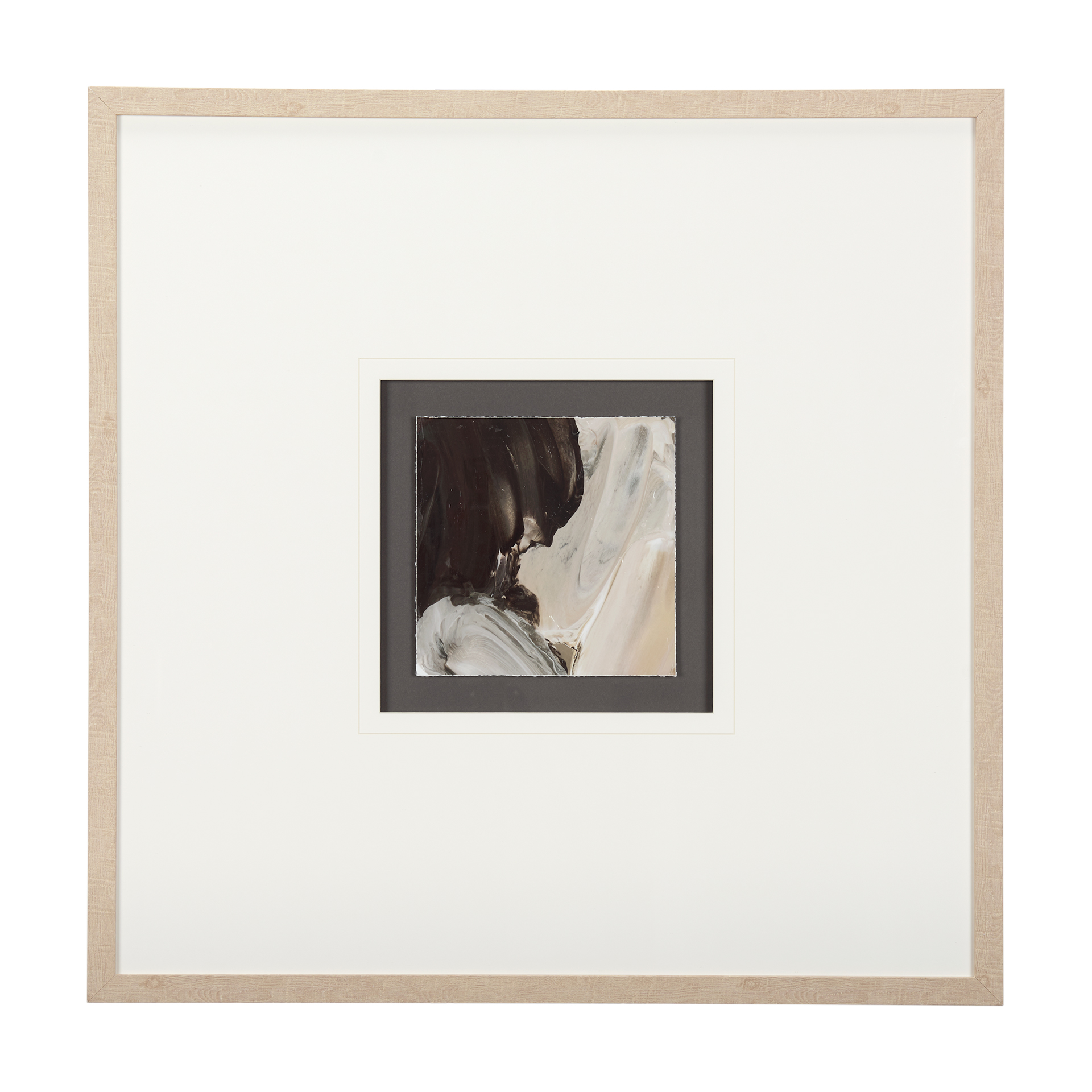 Harmonic-I-by-Mercana-Studio-a-Hand-Embelished-Textured-Framed-Art-Print-Matted-under-Glass