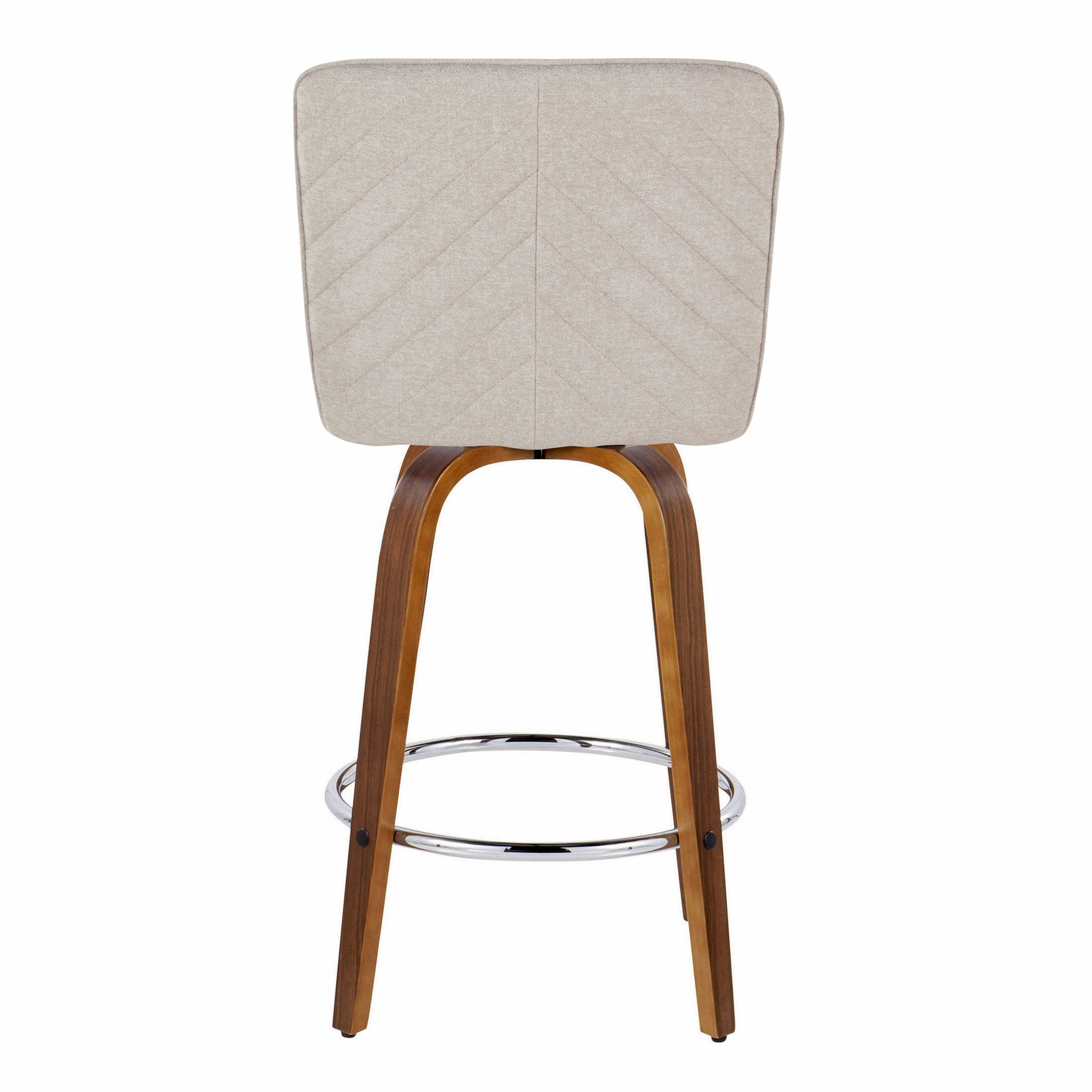Henry-26-Inch-Contemporary-Walnut-and-Beige-Swivel-Stools-Set-of-2-8