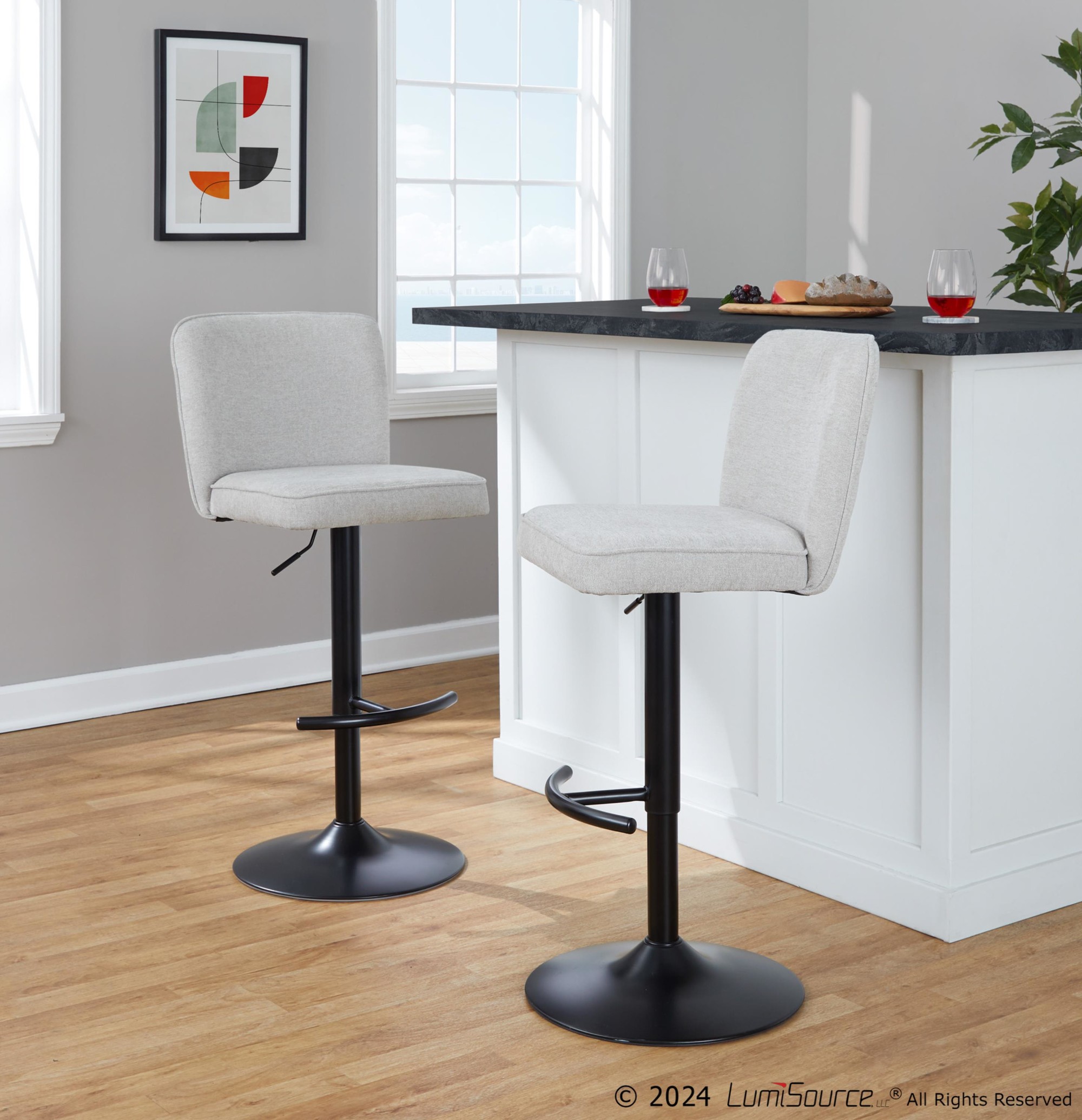 Henry-Black-Metal-Beige-Contemporary-Swivel-Barstools-Set-of-2-3