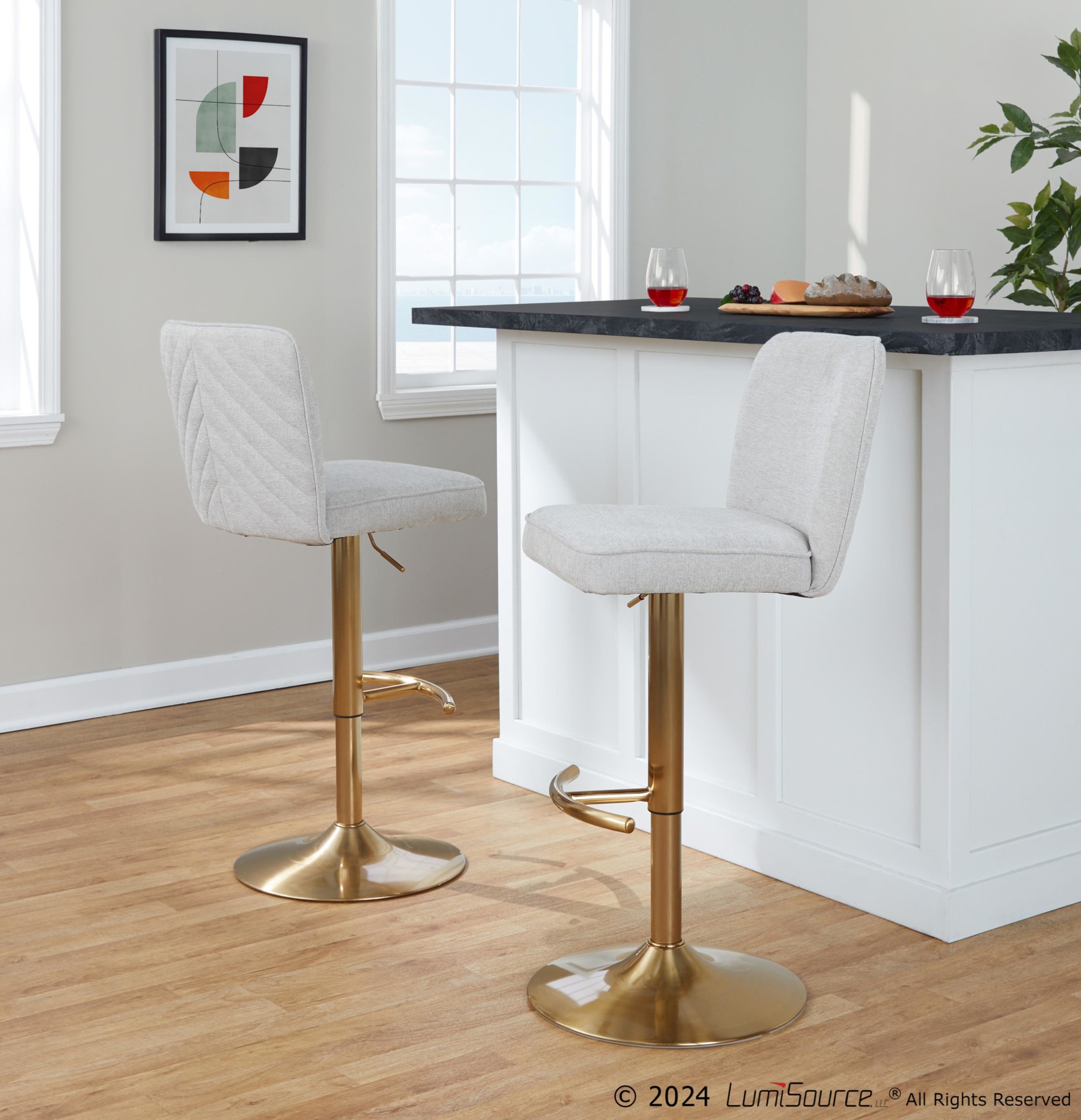 Henry-Contemporary-Gold-Metal-Beige-Fabric-Adjustable-Barstool-Set-of-2