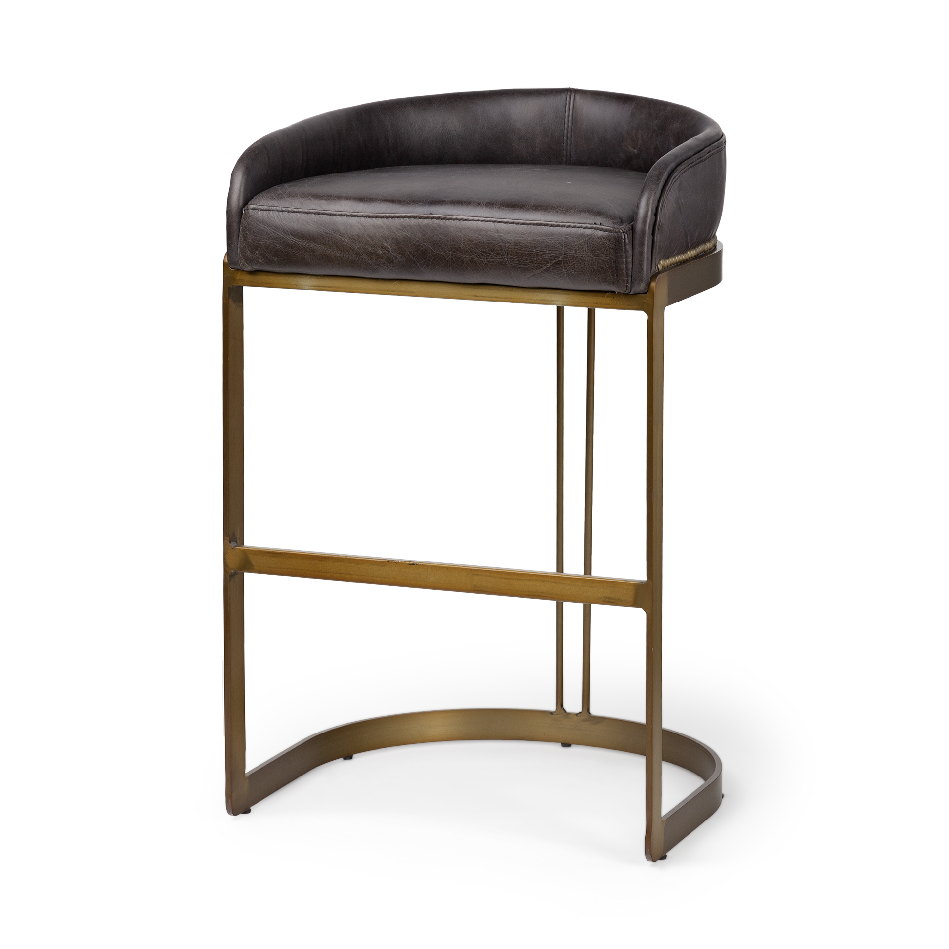 Hollyfield-II-Black-Leather-Seat-Gold-Metal-Base-Bar-Stool