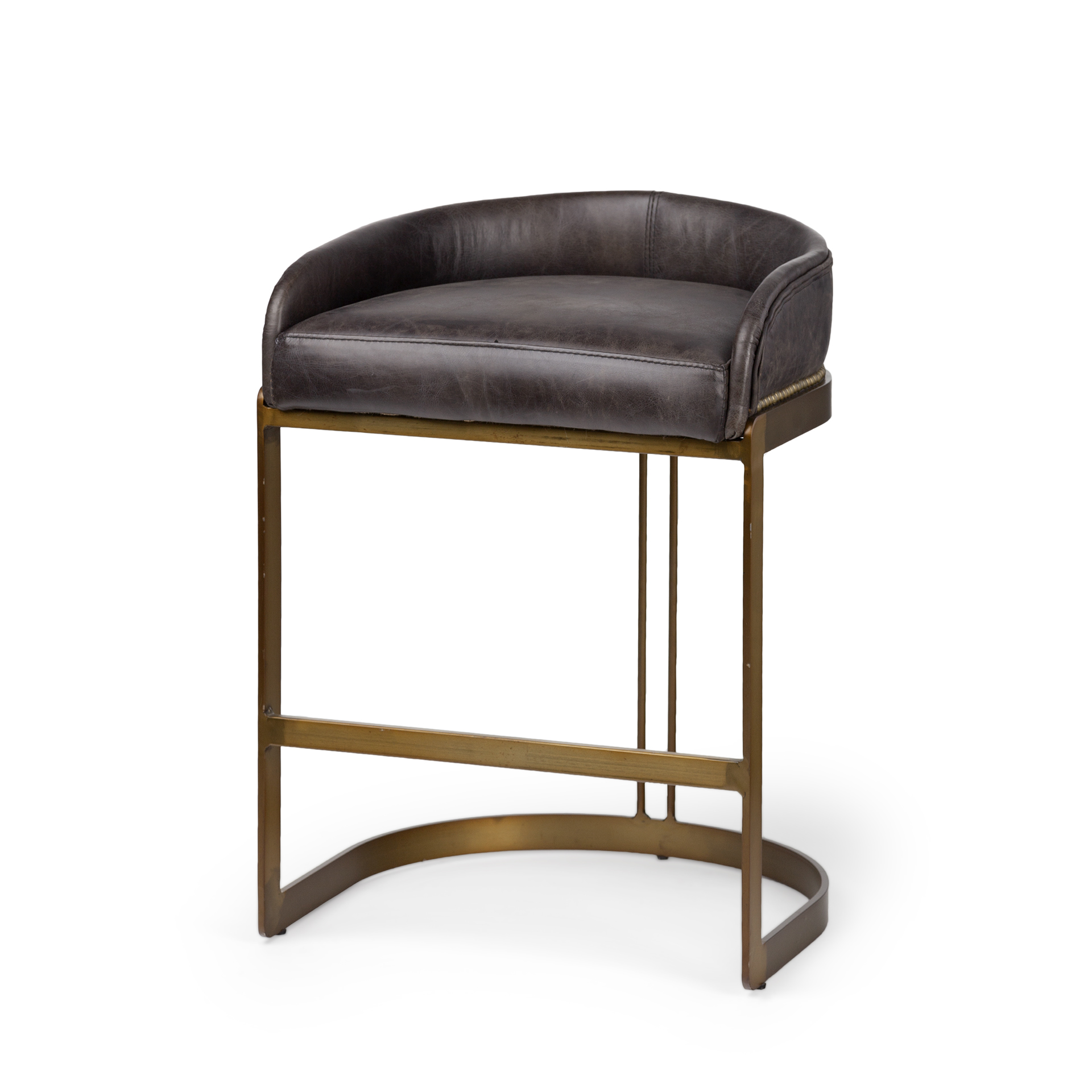 Hollyfield-II-Black-Leather-Seat-Gold-Metal-Base-Counter-Stool