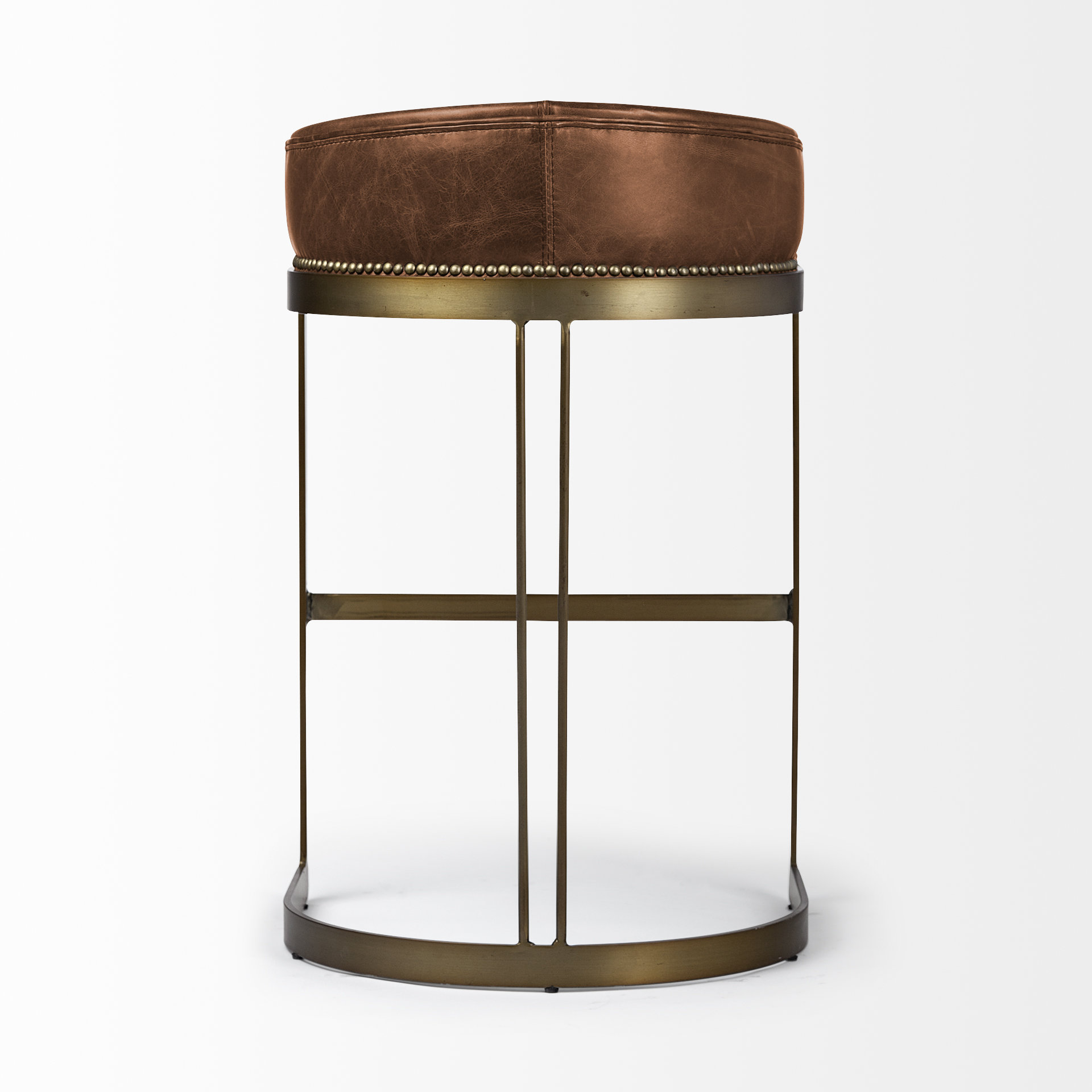 Hollyfield-II-Brown-Leather-Seat-Gold-Metal-Base-Bar-Stool-4