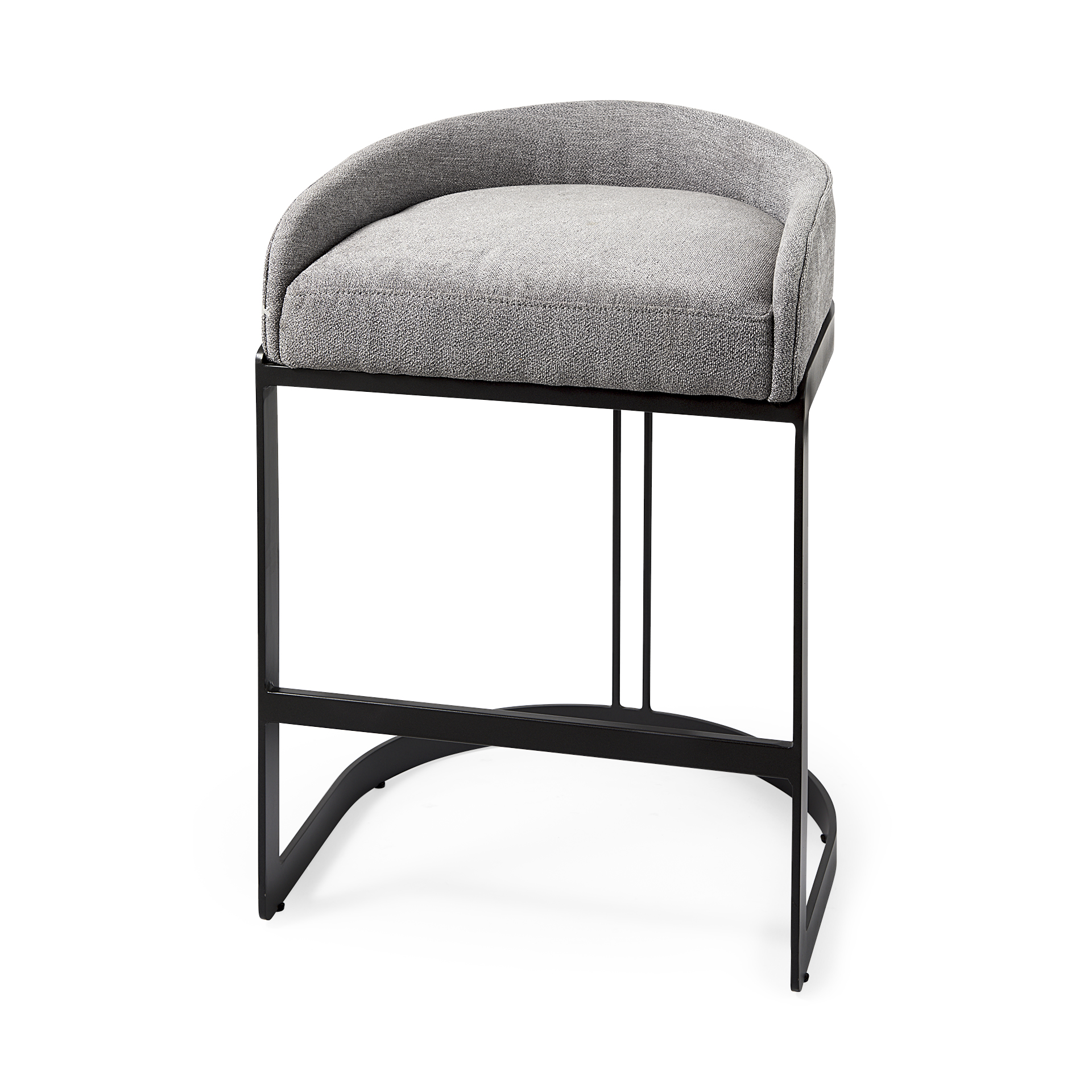 Hollyfield-II-Gray-Fabric-Seat-W-Gray-Metal-Base-Counter-Stool